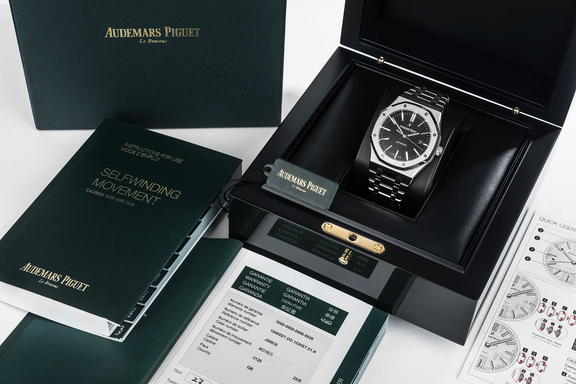 ref 15400ST.OO.1220ST.01 | 'Under AP Warranty' | Audemars Piguet Royal Oak