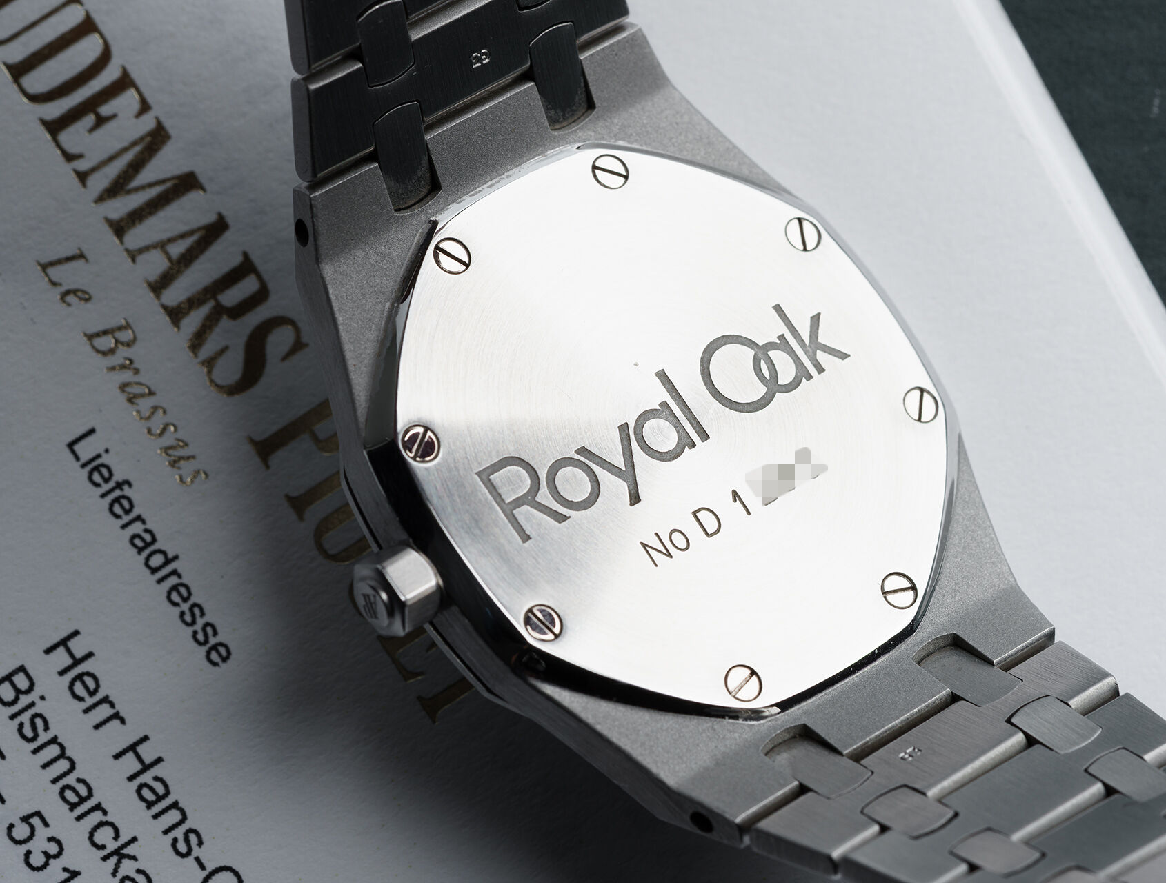 ref 5402ST | 5402ST - Certificate D'Origine | Audemars Piguet Royal Oak