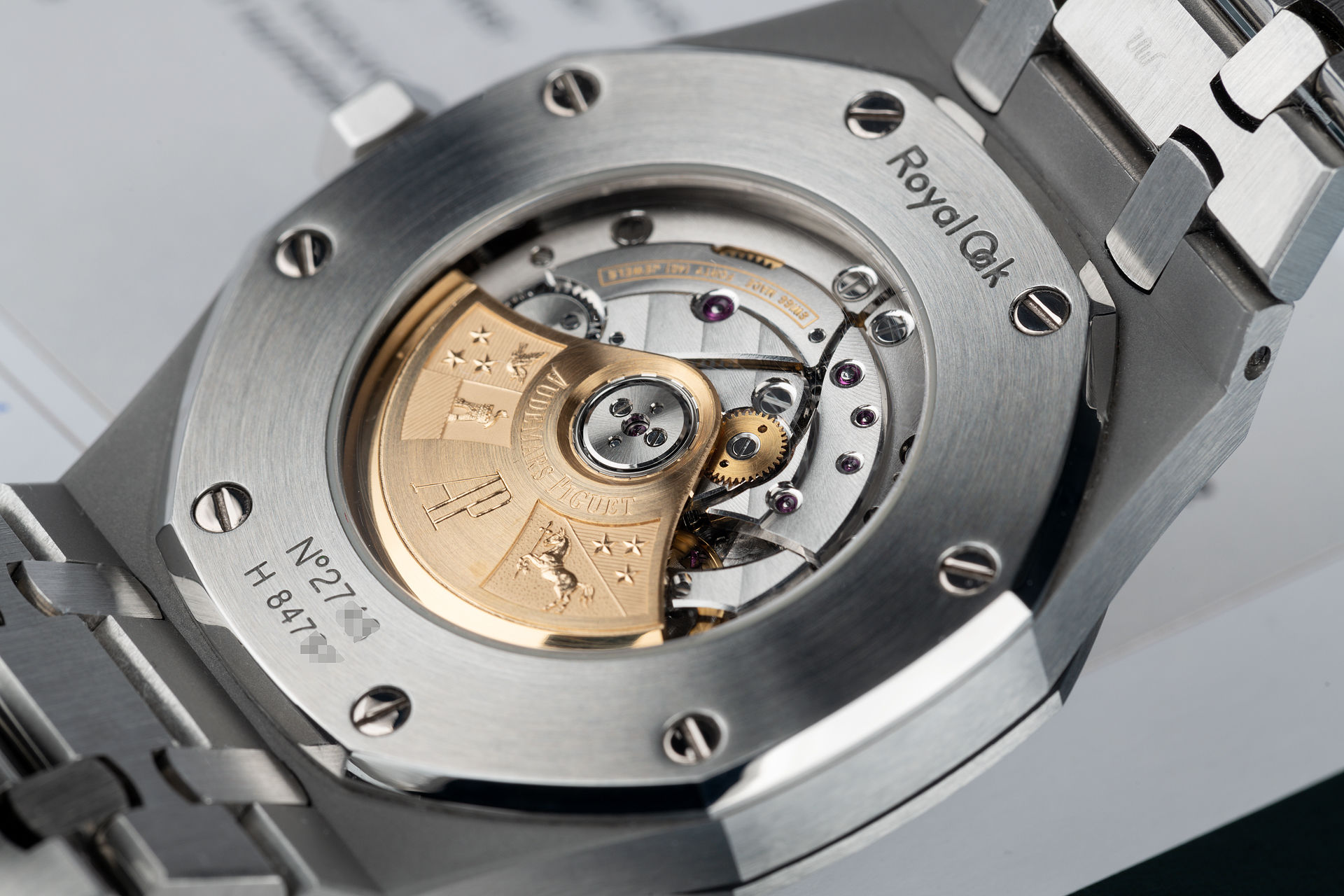 ref 15400ST.OO.1220ST.02 | 'Box & Certificate'  | Audemars Piguet Royal Oak