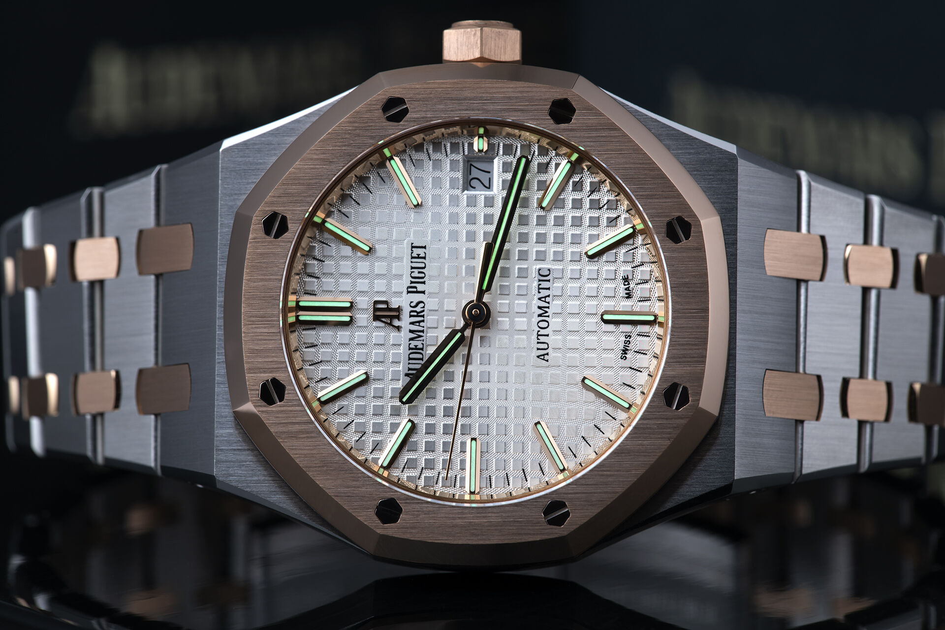 ref 15450SR.00.1256SR.01 | 'Full Set' | Audemars Piguet Royal Oak