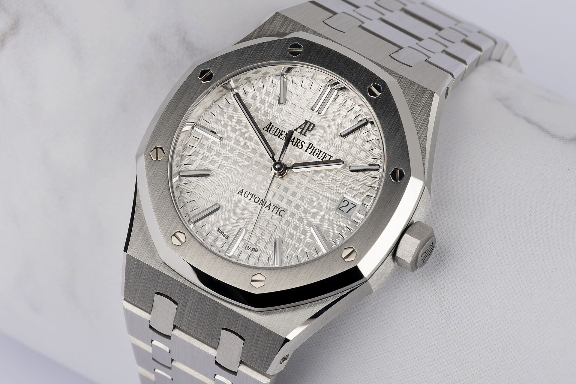 ref 15450ST.OO.1256ST.01 | AP Box & Certificate  | Audemars Piguet Royal Oak