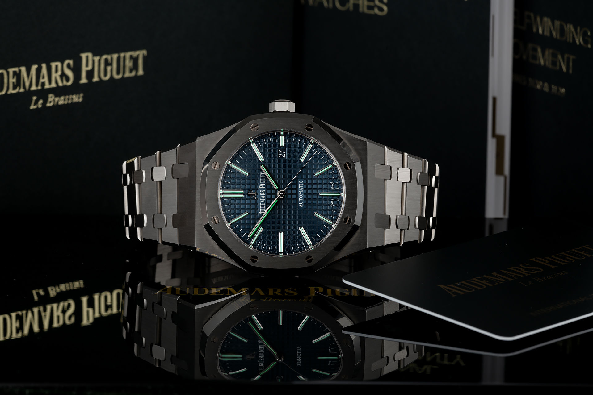 ref 15400ST.OO.1220ST.03 | 'Brand New' Complete Set  | Audemars Piguet Royal Oak