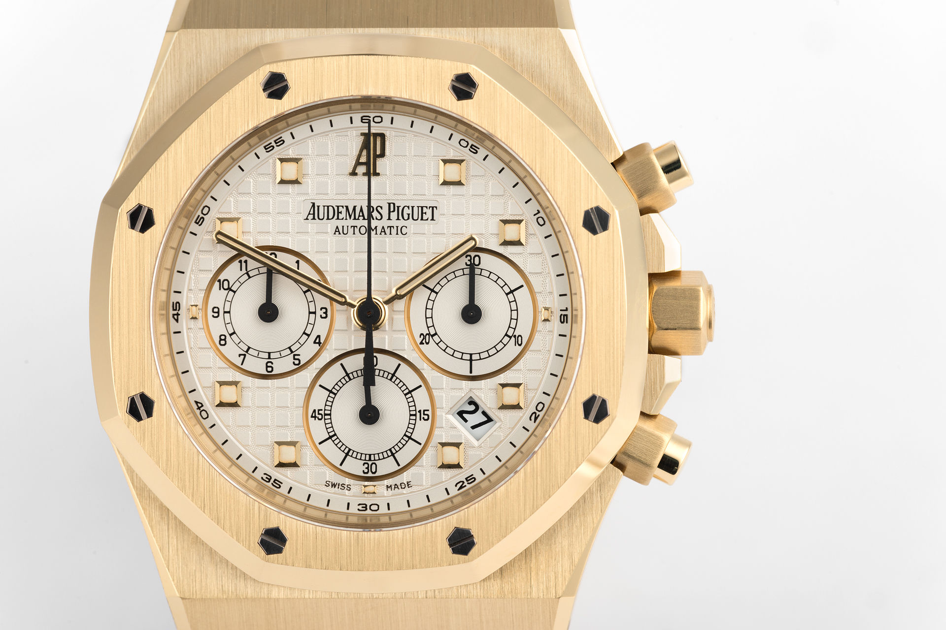 ref 25960BA/O/1185BA/01 | 18ct Yellow Gold 'AP Warranty' | Audemars Piguet Royal Oak Chronograph