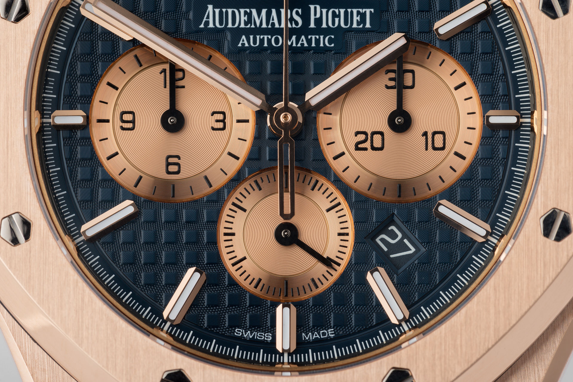 ref 26331OR.OO.1220OR.01 | 18ct Rose Gold 'Under AP Warranty' | Audemars Piguet Royal Oak Chronograph