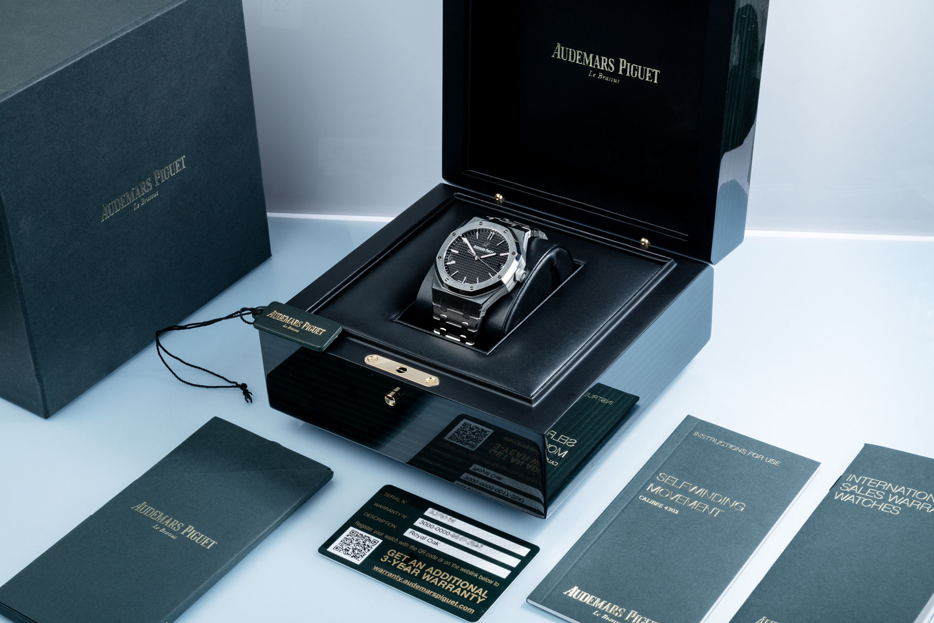 ref 15500ST.OO.1220ST.03 | AP Warranty 'Latest 4302 Calibre' | Audemars Piguet Royal Oak