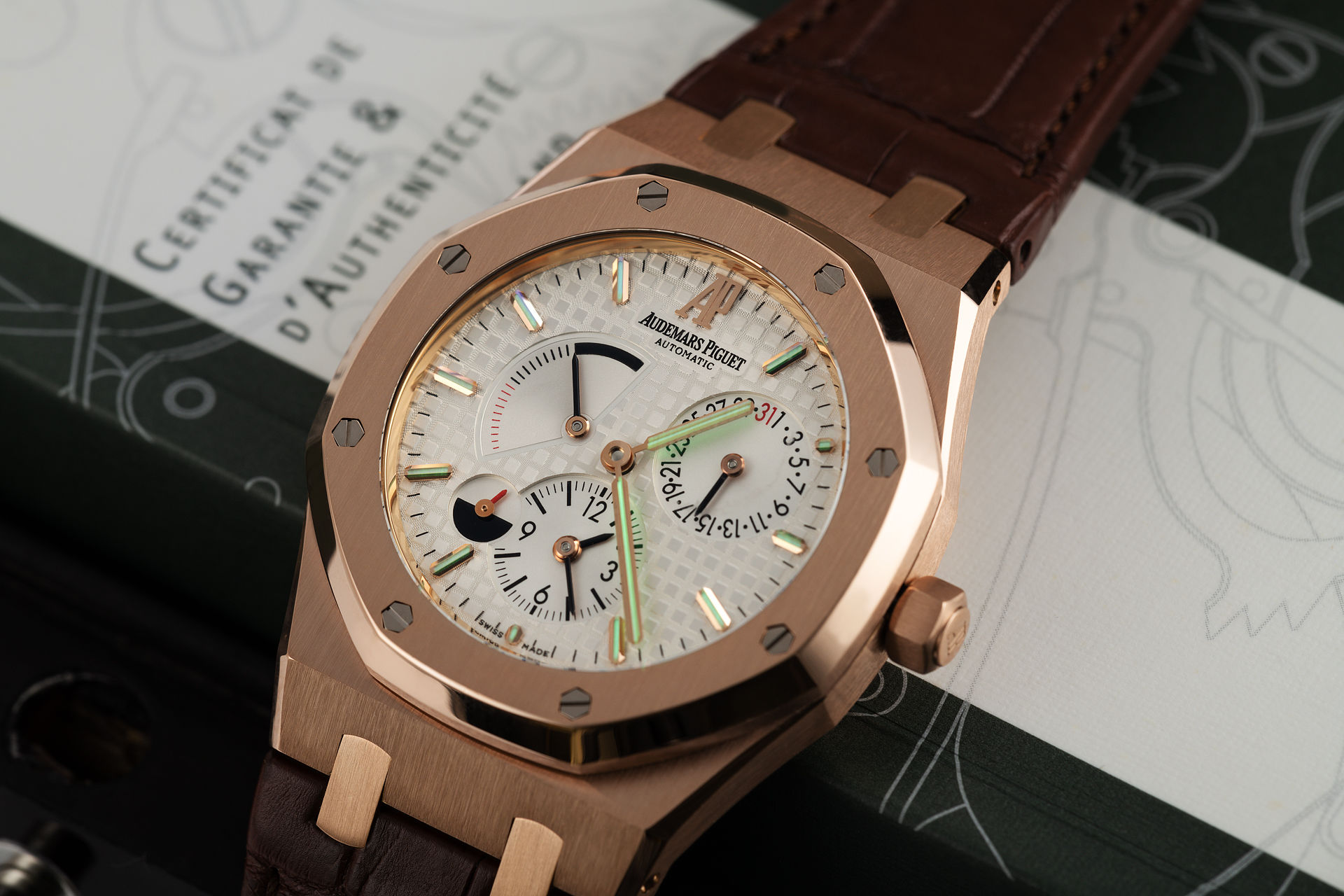 AP Service Warranty "Full Set" | ref 26120OR.OO.D088CR.01 | Audemars Piguet Royal Oak Dual Time