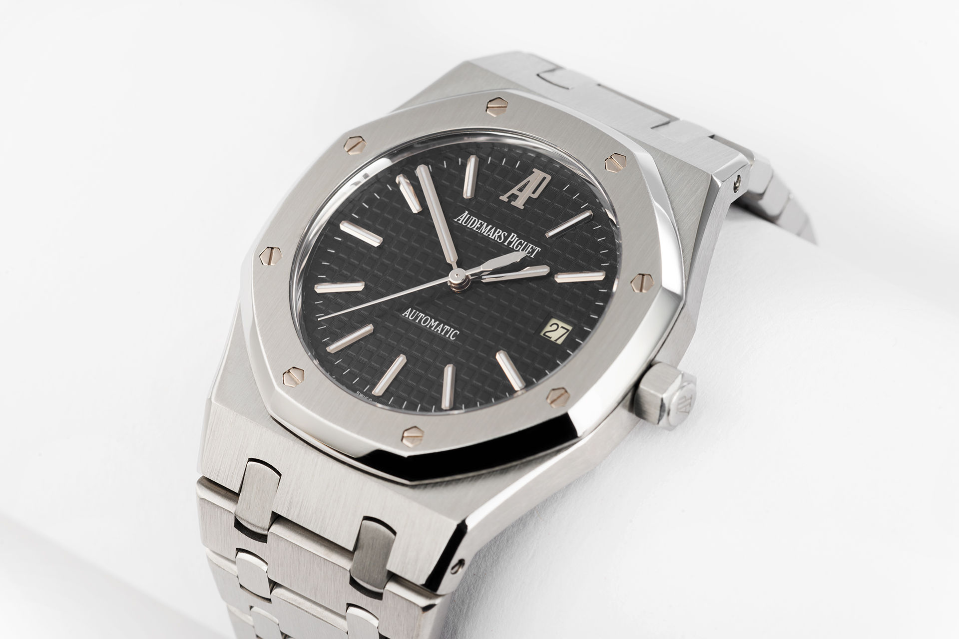 ref 15300ST.OO.120ST.O3 | 'Full Set' Black Dial | Audemars Piguet Royal Oak