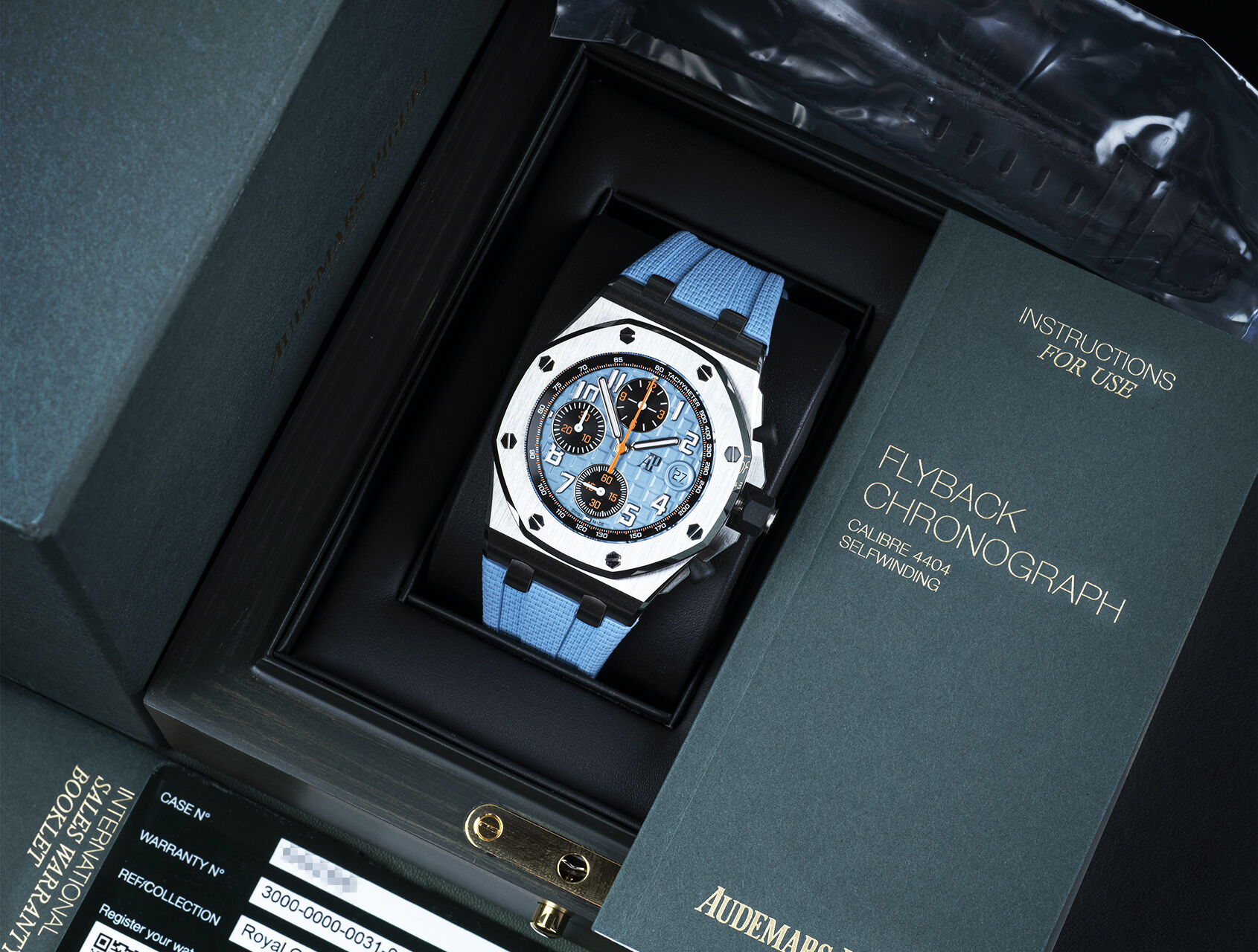 ref  26238ST.OO.A340CA.01 | 26238ST - Tiffany Blue | Audemars Piguet Royal Oak Offshore