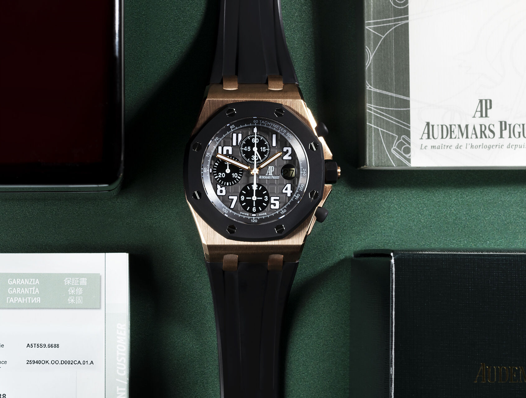 ref 25940OK.OO.D002CA.01.A | 25940OK - Rose Gold  | Audemars Piguet Royal Oak Offshore