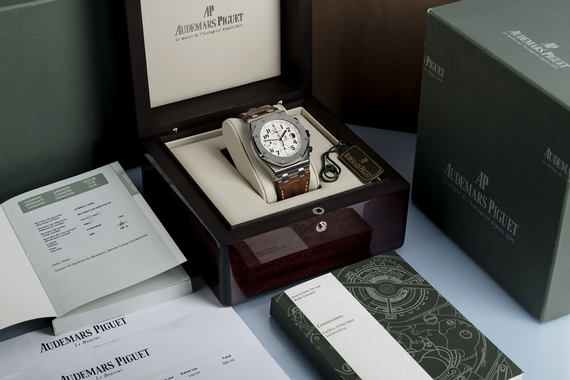 ref 26170ST.OO.D091CR.01 | 42mm Box & Certificate  | Audemars Piguet Royal Oak Offshore