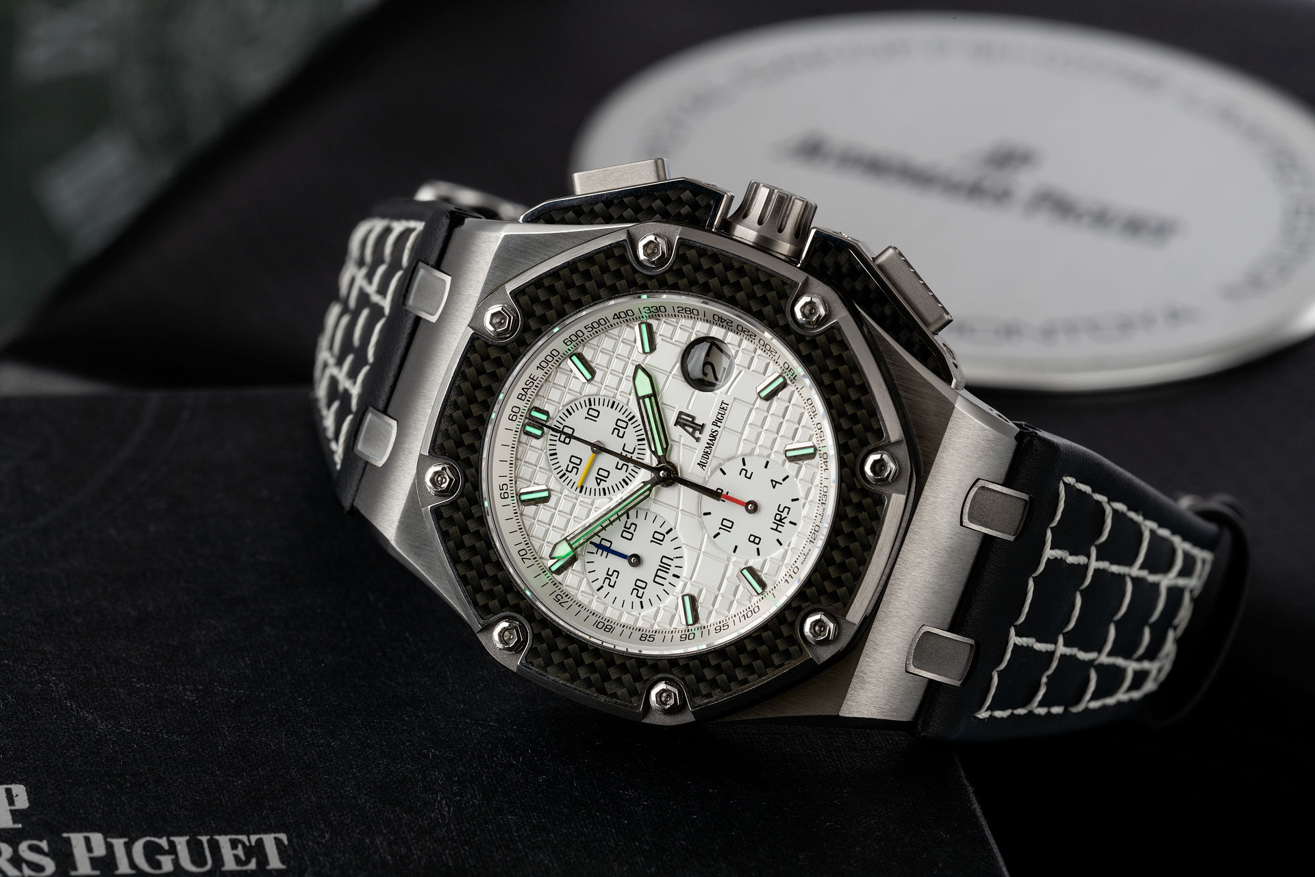 "Limited Edition" AP Warranty | ref 26030IO.OO.D001IN.01 | Audemars Piguet Royal Oak Offshore Montoya