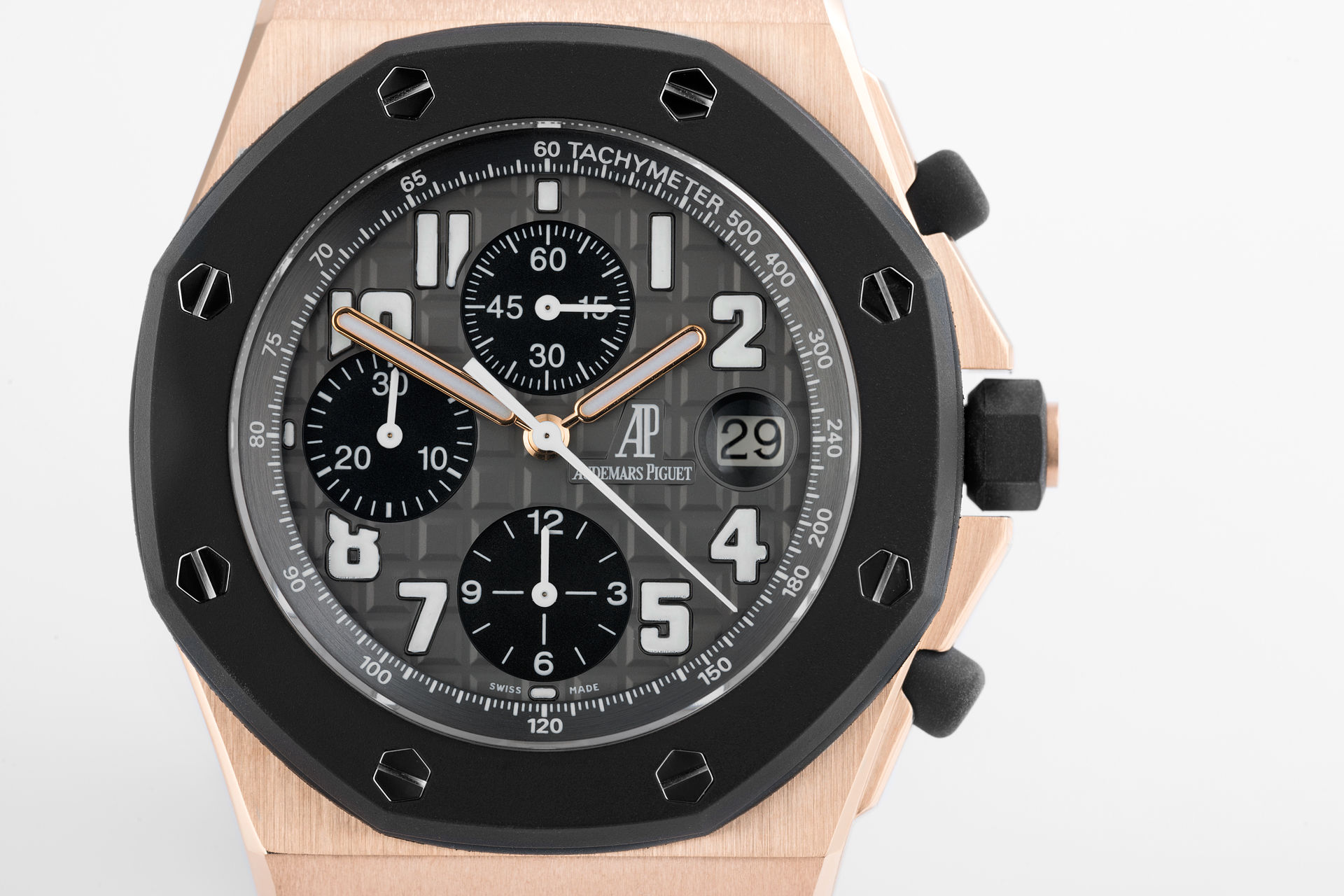 ref 25940OK.OO.D002CA.01.A | Rose Gold Rubber-Clad | Audemars Piguet Royal Oak Offshore