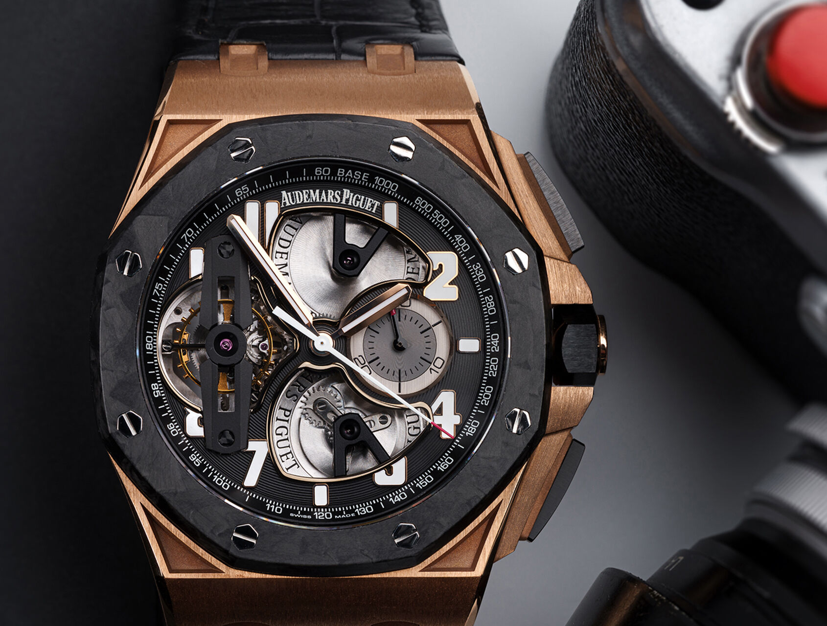 ref 26288OF.OO.D002CR.01 | 26288OF - Tourbillon Chronograph | Audemars Piguet Royal Oak Offshore Tourbillon Chronograph