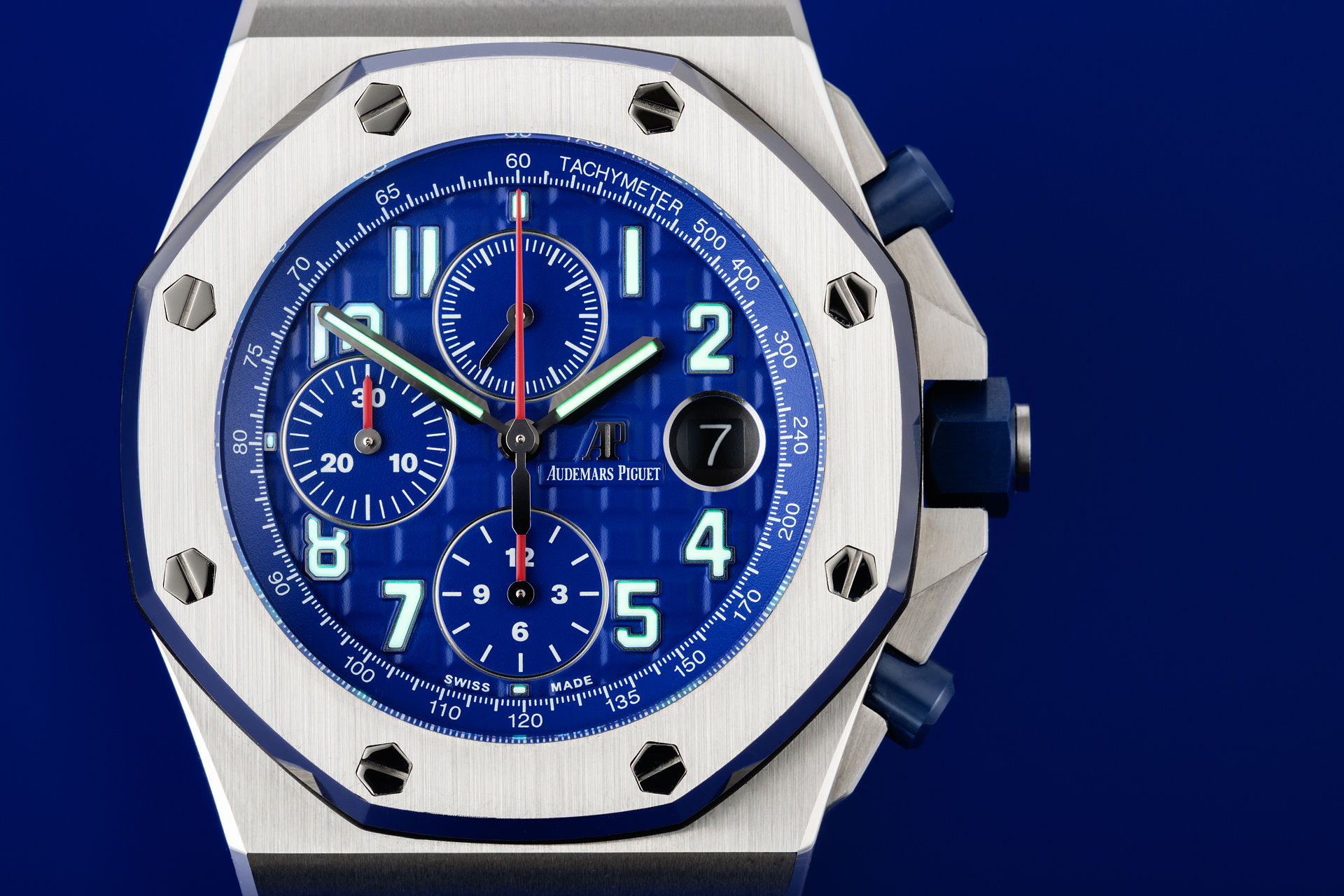 New "Indigo" Model Under AP Warranty | ref 26470ST.OO.A030CA.01 | Audemars Piguet Royal Oak Offshore