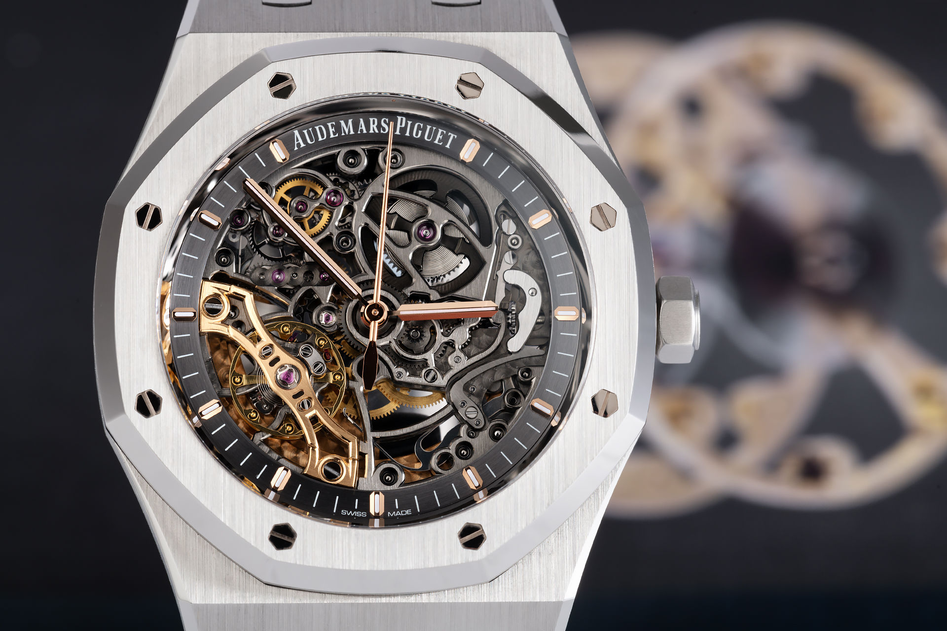 ref 15407ST.OO.1220ST.01 | Openworked 'Complete Set' | Audemars Piguet Royal Oak