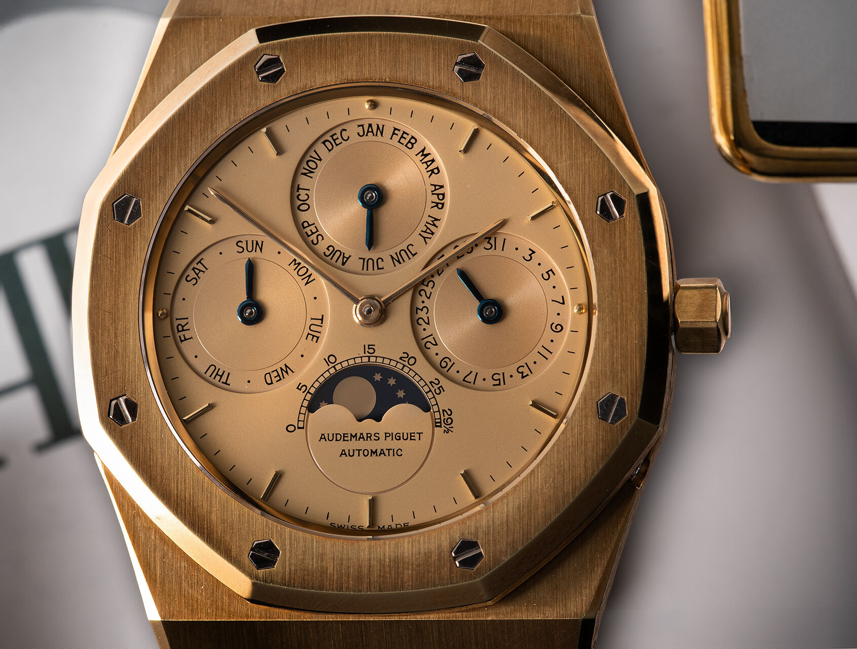 ref 25654BA | 25654BA - Very Rare | Audemars Piguet Royal Oak Perpetual Calendar
