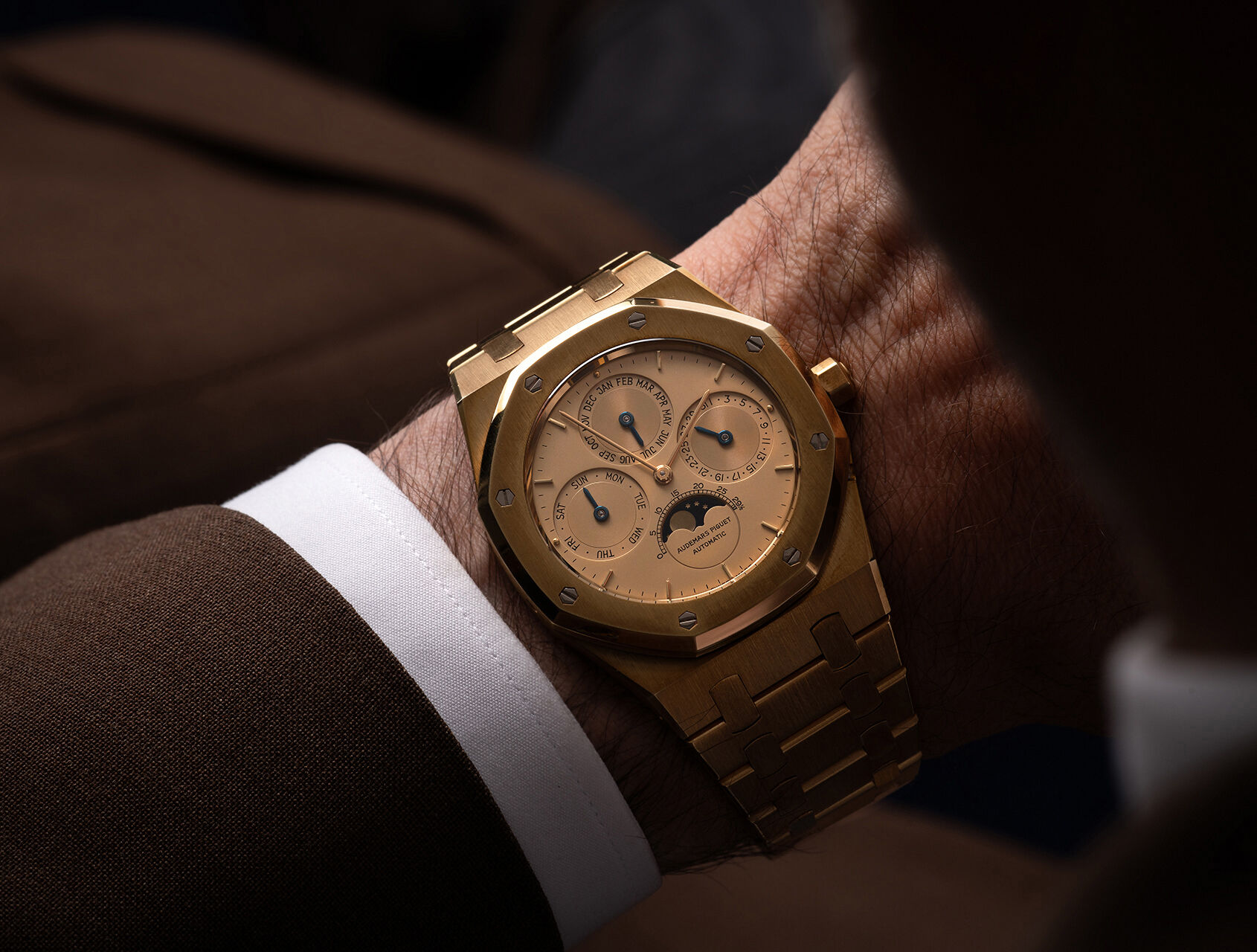 ref 25654BA | 25654BA - Very Rare | Audemars Piguet Royal Oak Perpetual Calendar
