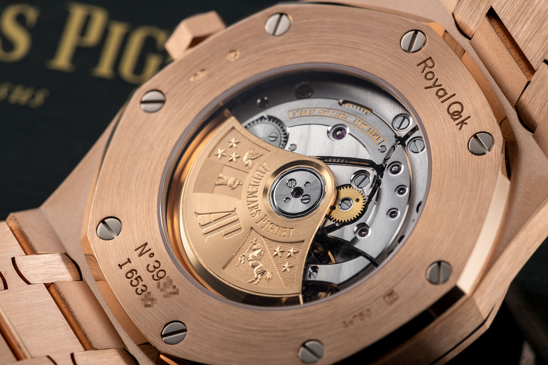 ref 15400OR.OO.1220OR.01 | Rose Gold 'Complete Set' | Audemars Piguet Royal Oak