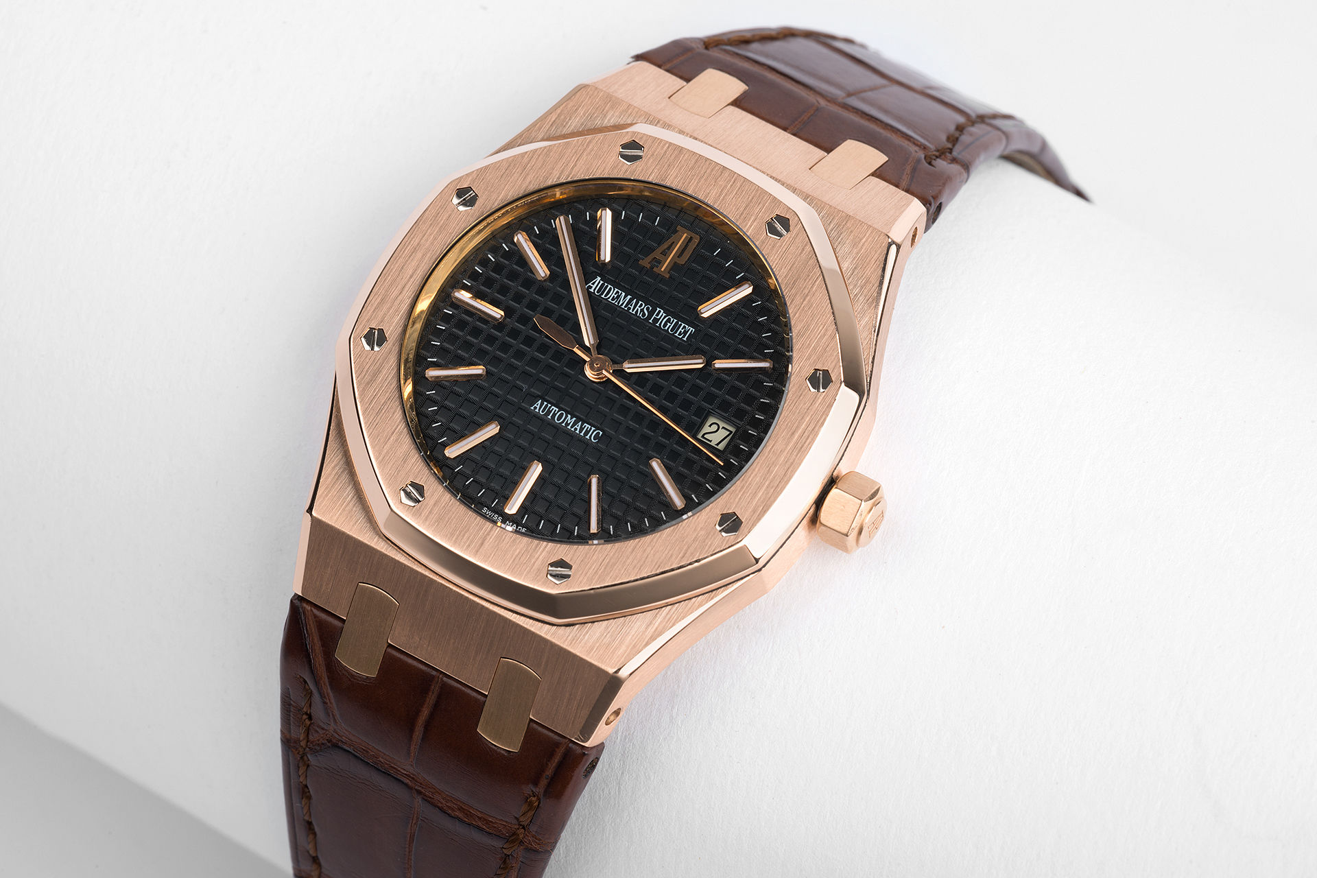 ref 15300OR.OO.D002CR.01 | 'Rose Gold' Full Set | Audemars Piguet Royal Oak