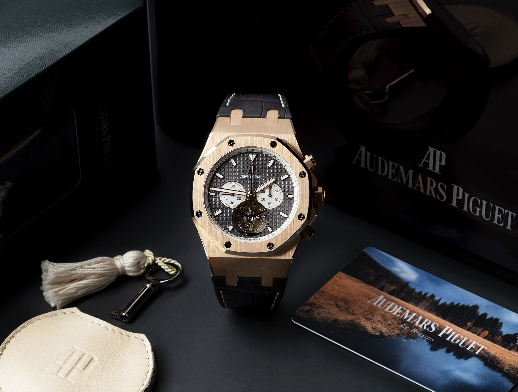 ref 25977OR.OO.D005.CR.01 | Rose Gold Chronograph | Audemars Piguet Royal Oak