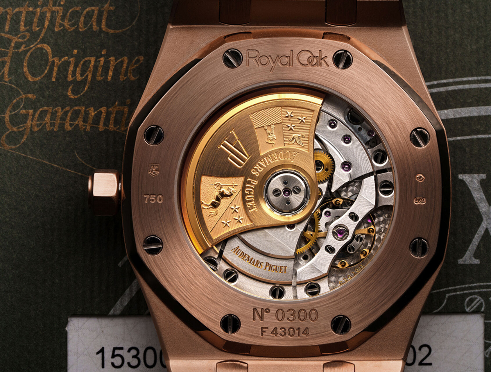 ref 15300OR.OO.D088CR.02 | 15300OR - Box & Certificate | Audemars Piguet Royal Oak