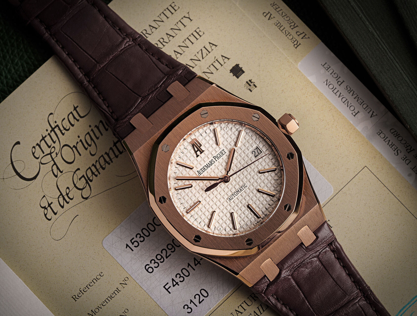 ref 15300OR.OO.D088CR.02 | 15300OR - Box & Certificate | Audemars Piguet Royal Oak