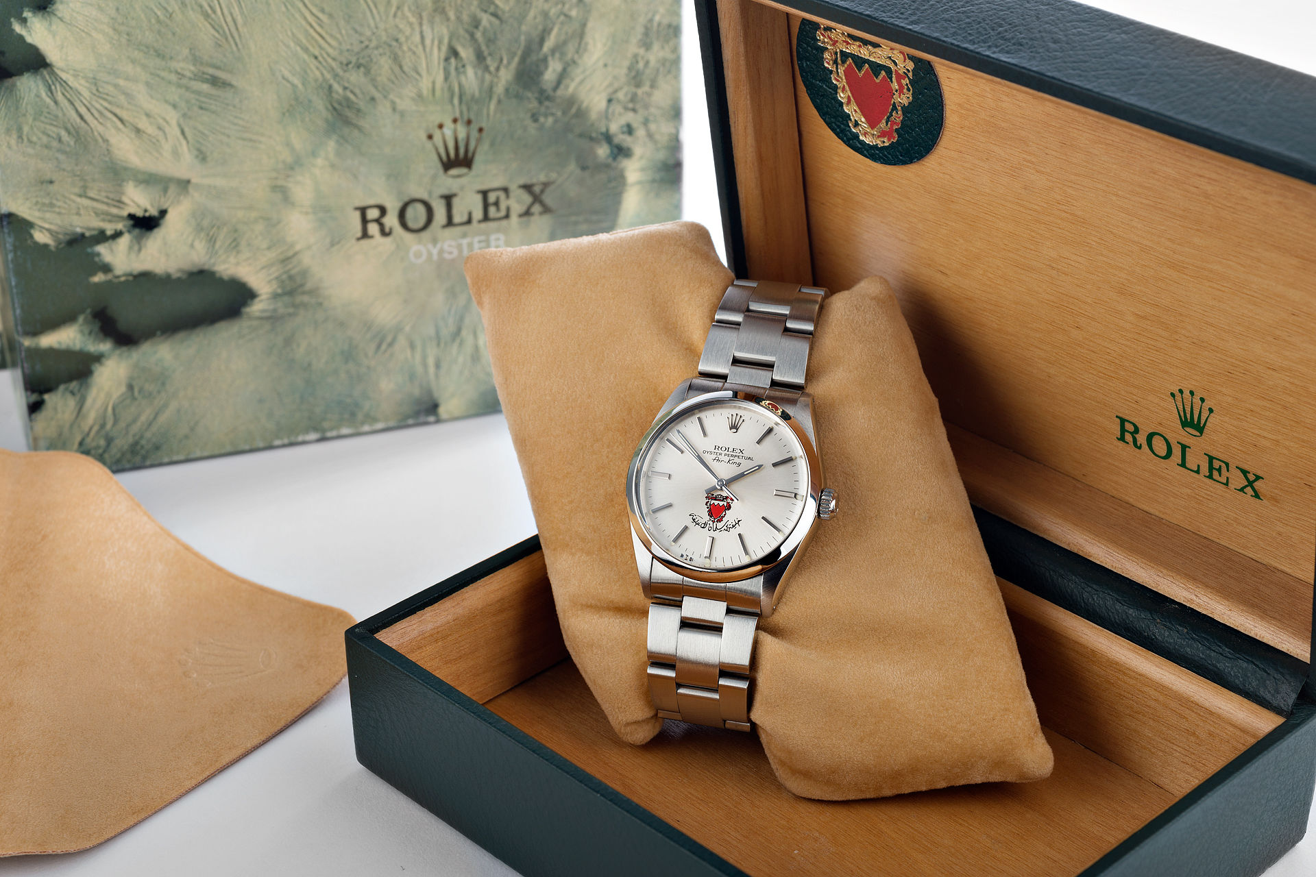 ref 5500 | Vintage - Crested Box | Rolex Air-King