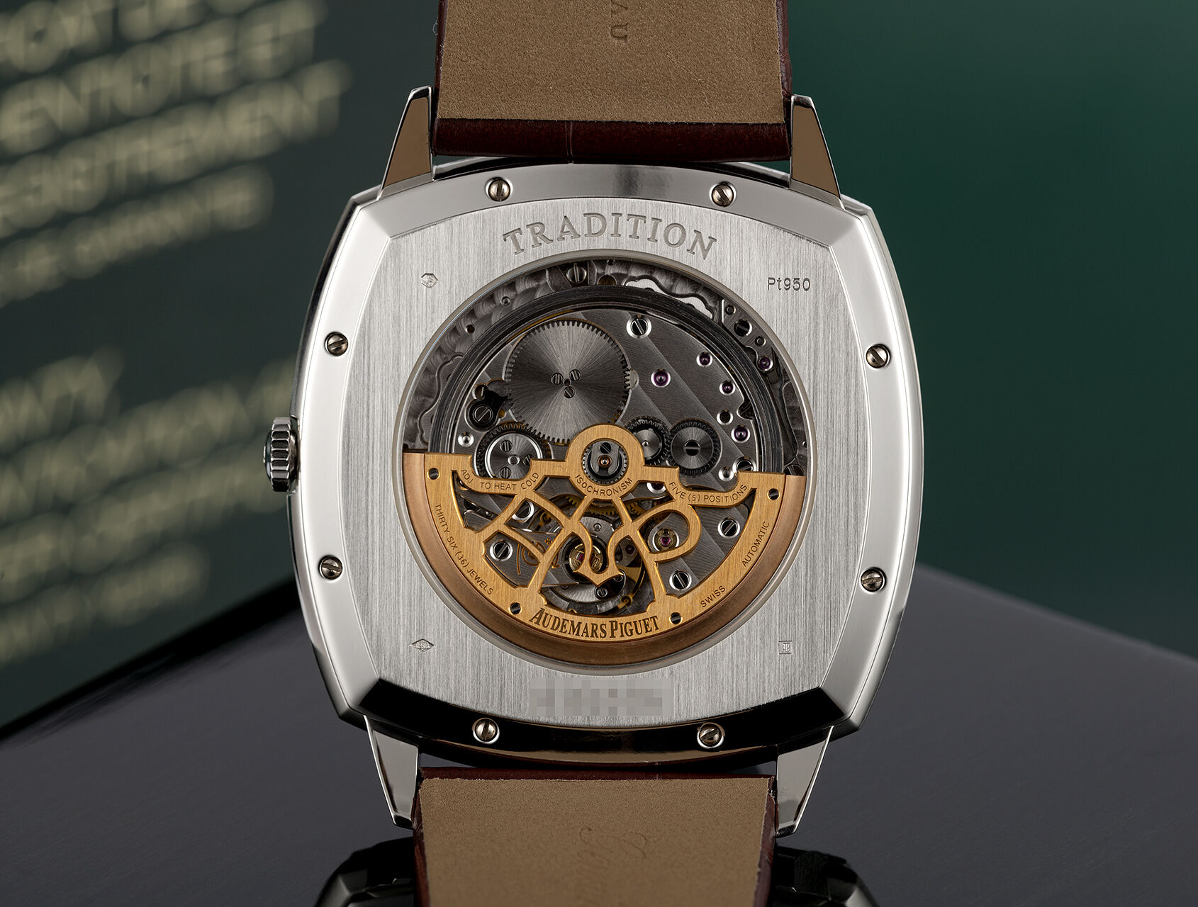 ref 15160PT.OO.A092CR.01 | 15160PT - Platinum | Audemars Piguet Tradition Extra Thin