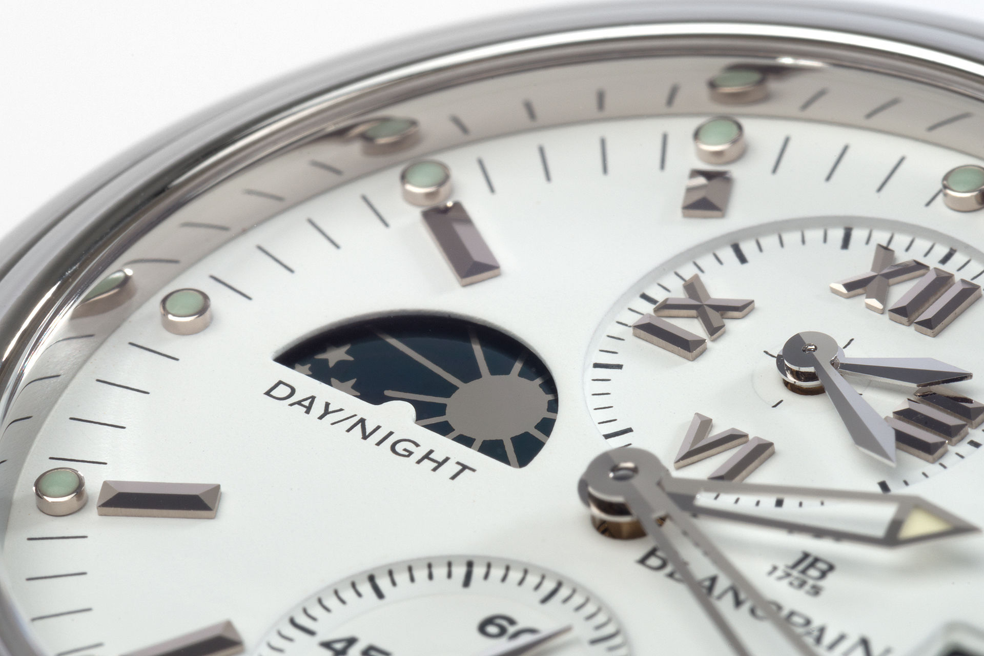 ref 2160-1127-53 | 38mm Box & Papers | Blancpain Léman Day/Night 