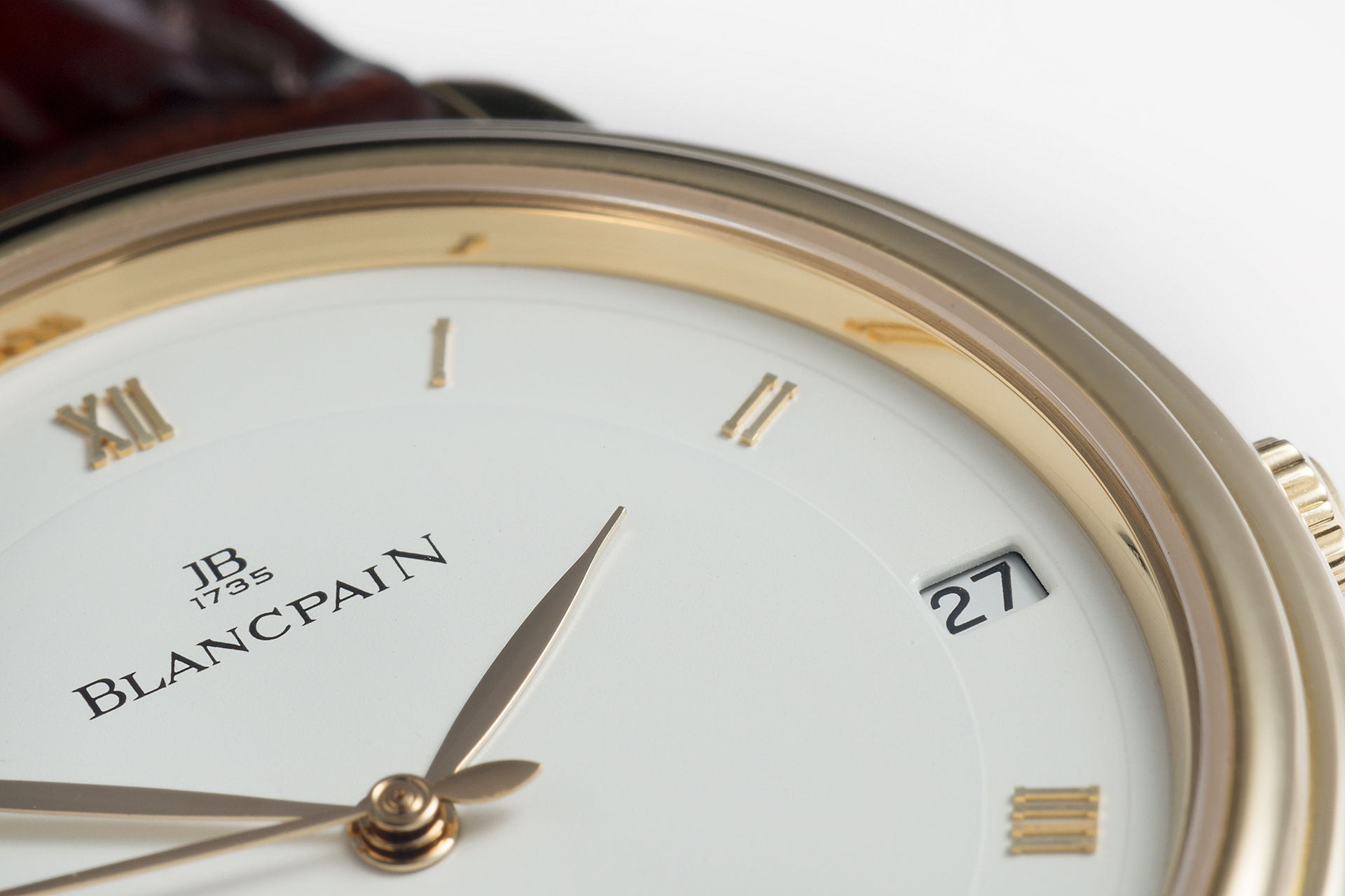 ref 1151-1418-55 | 18ct Yellow Gold 'Ultra Thin' | Blancpain Villeret