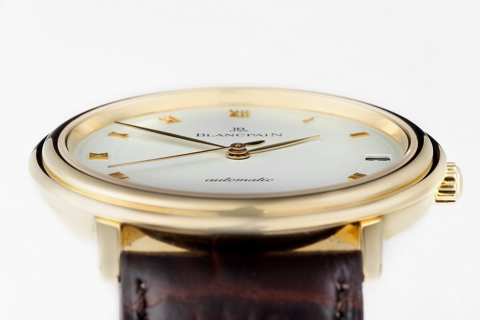 ref 1151-1418-55 | 18ct Yellow Gold 'Ultra Thin' | Blancpain Villeret