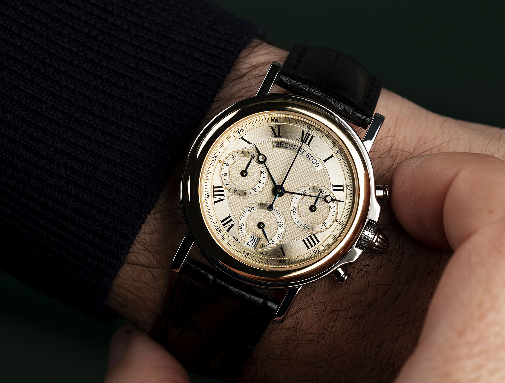 ref 5029F | Rare Two-Tone | Breguet Breguet Marine Chronograph