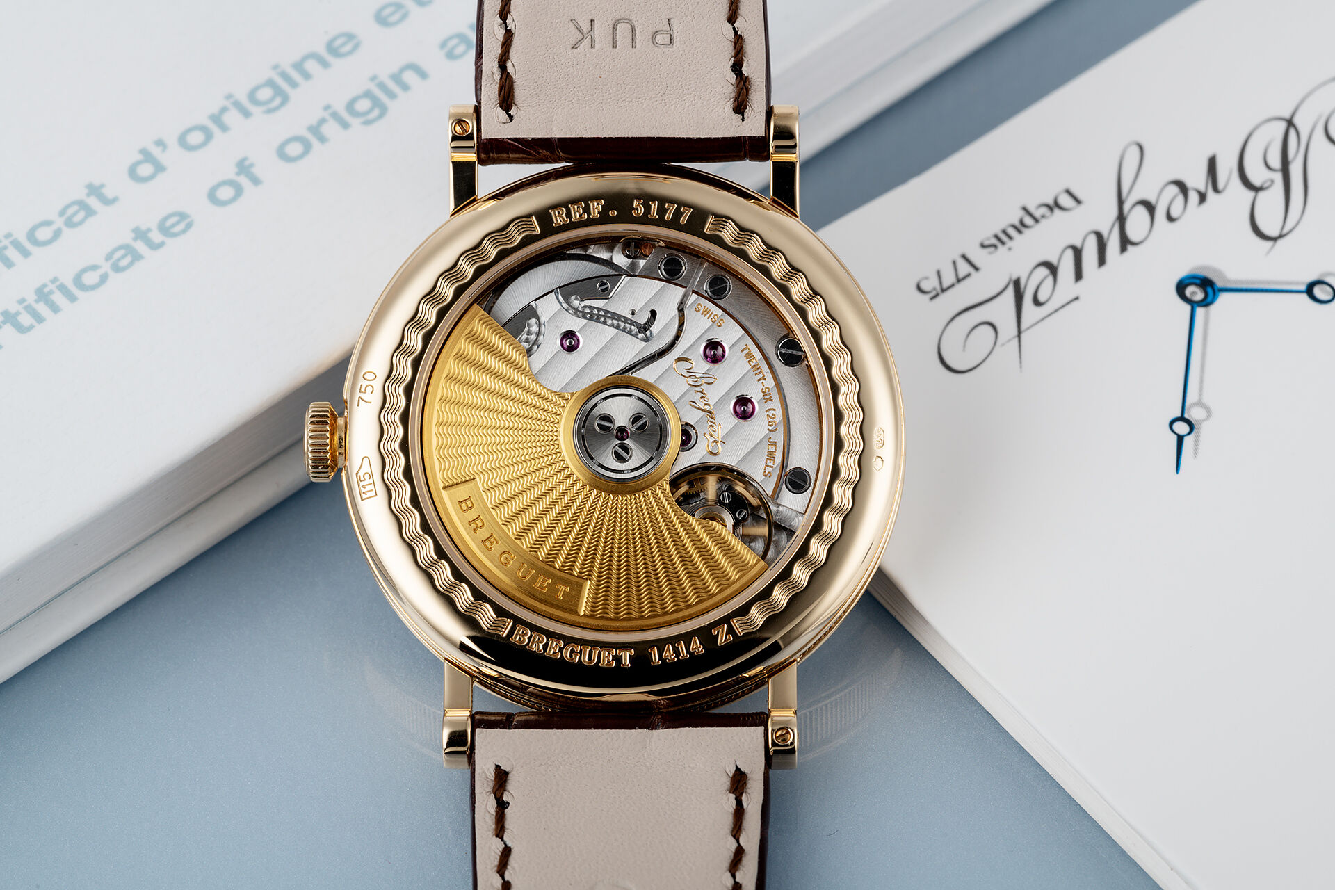 ref 5177BA/129/V6 | Guilloche Dial - Self Winding | Breguet Classique