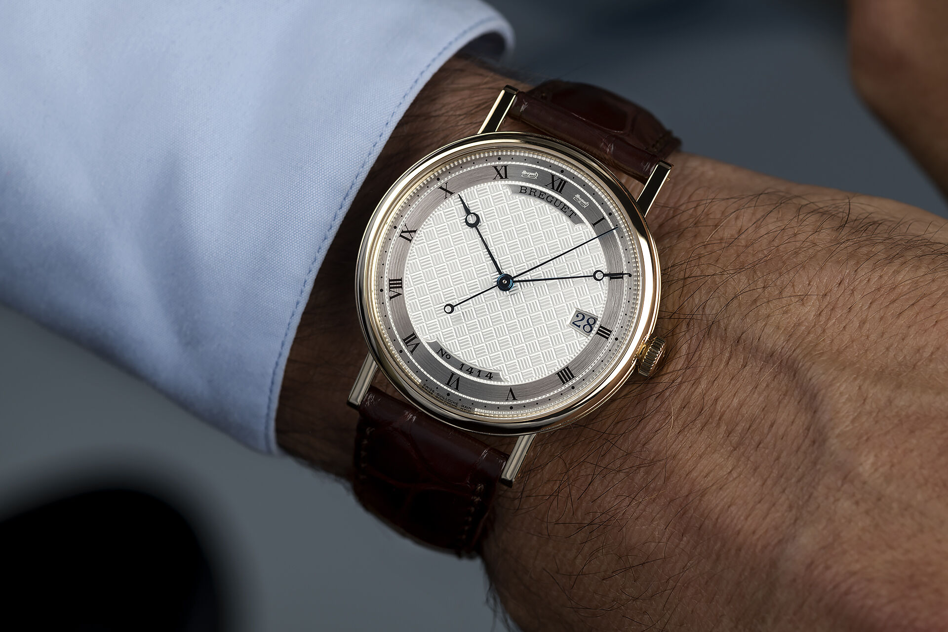 ref 5177BA/129/V6 | Guilloche Dial - Self Winding | Breguet Classique