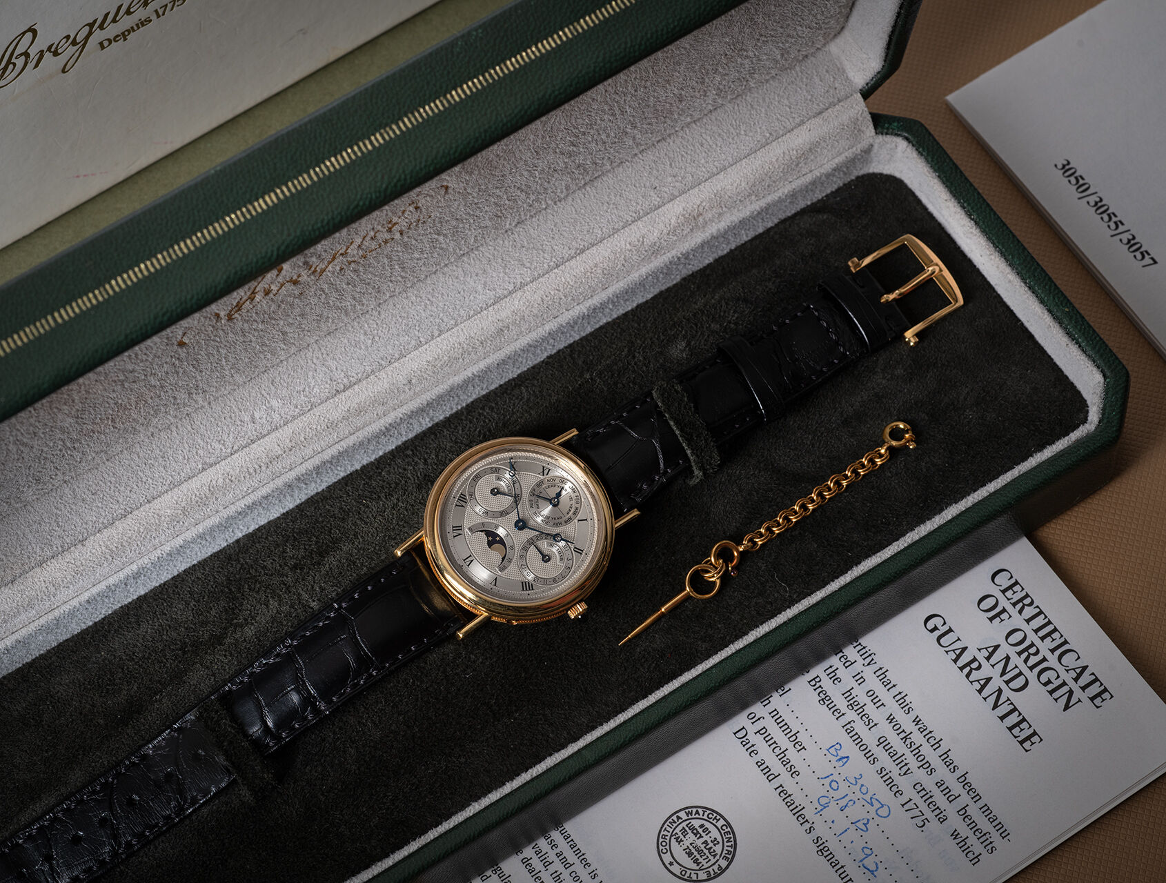 ref 3050BA | 18ct Yellow Gold 'Full Set' | Breguet Classique Perpetual Calendar