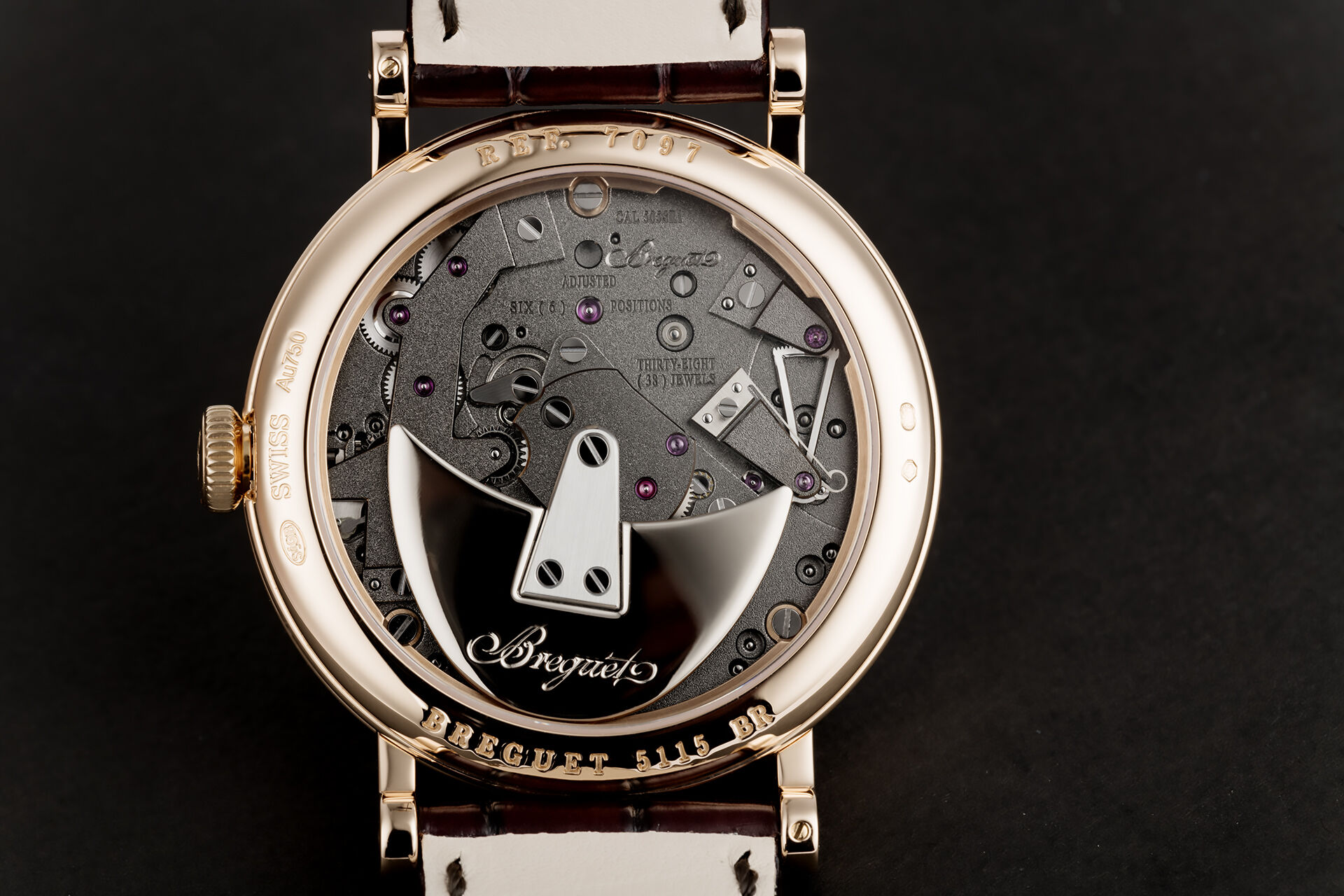 ref 7097BRG19WU | Rose Gold Retrograde | Breguet La Tradition