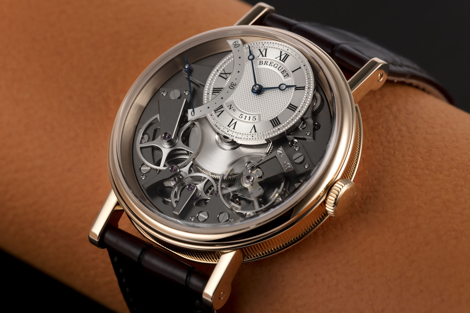 ref 7097BRG19WU | Rose Gold Retrograde | Breguet La Tradition