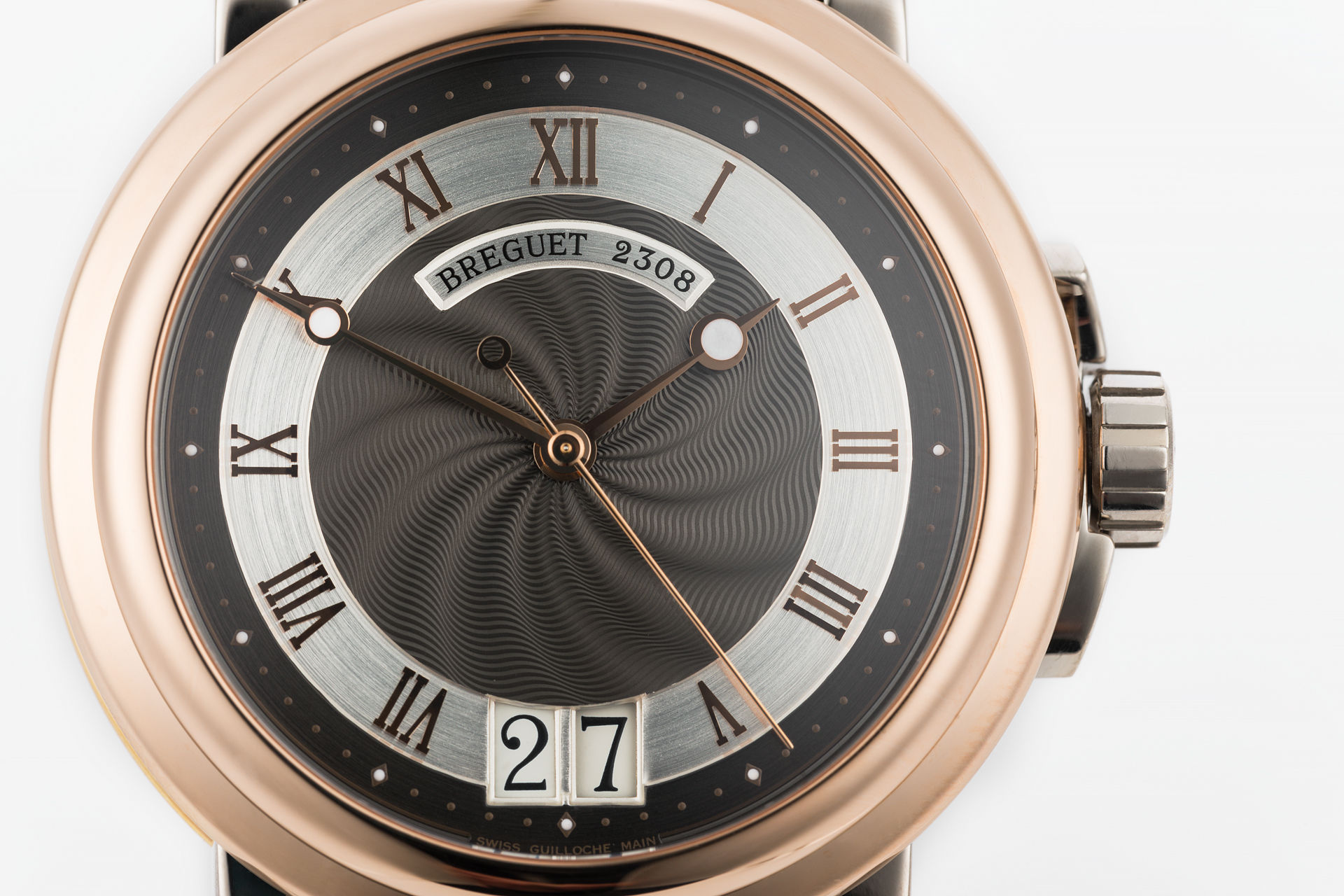 ref 5817BE/Z2/5VB | 39mm Rose & White Gold | Breguet Marine