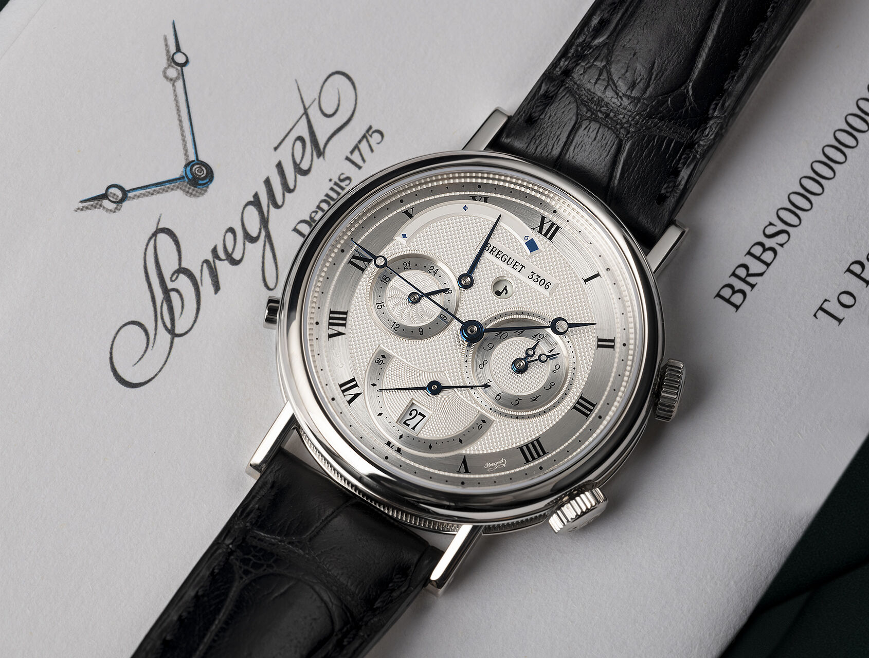 ref 5707BB/12/9V6 | 5707BB - Alarm | Breguet Réveil Du Tsar