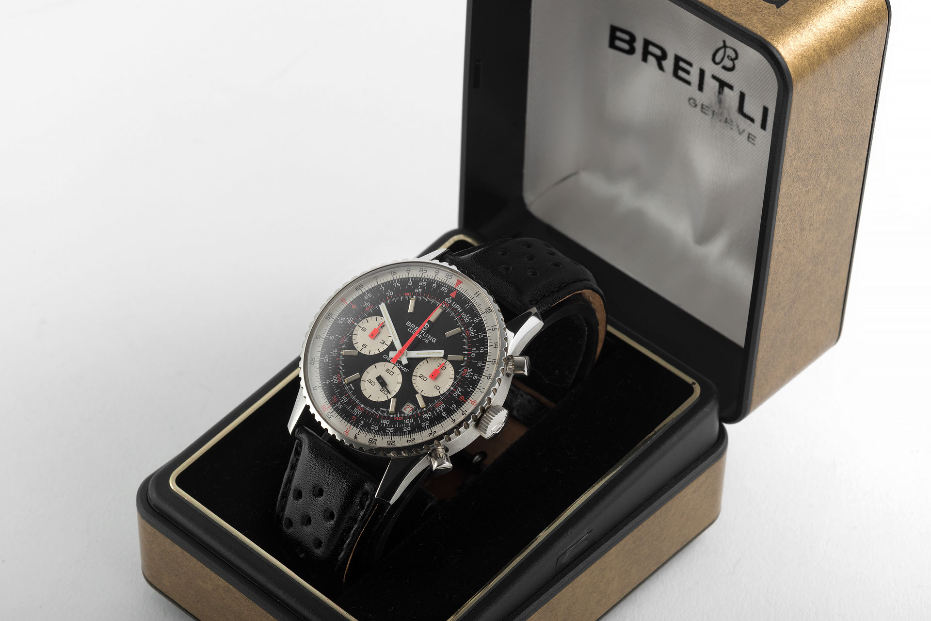 ref 7808 | 'Orange Hands' | Breitling Chronomat