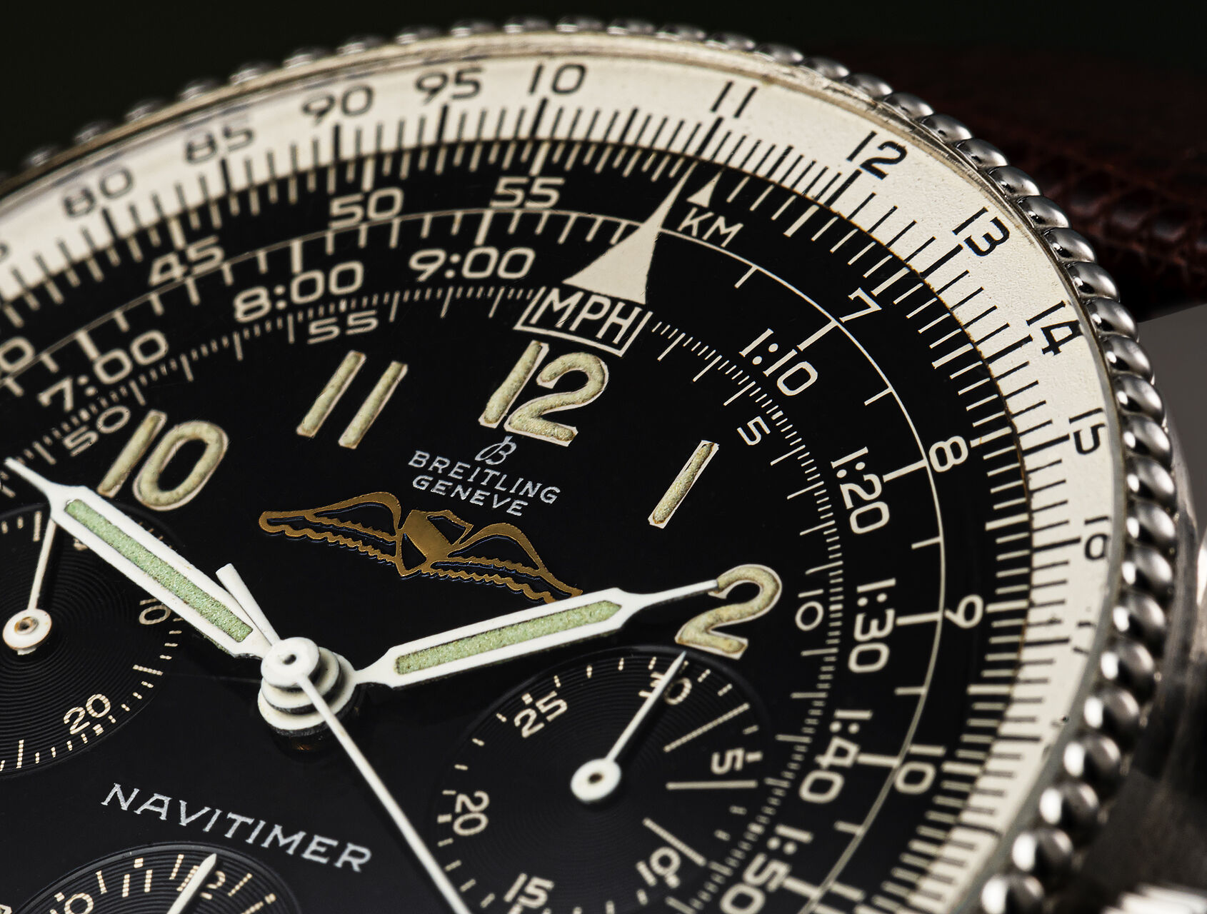 ref 806 | 806 - Rare All Black Dial | Breitling Navitimer