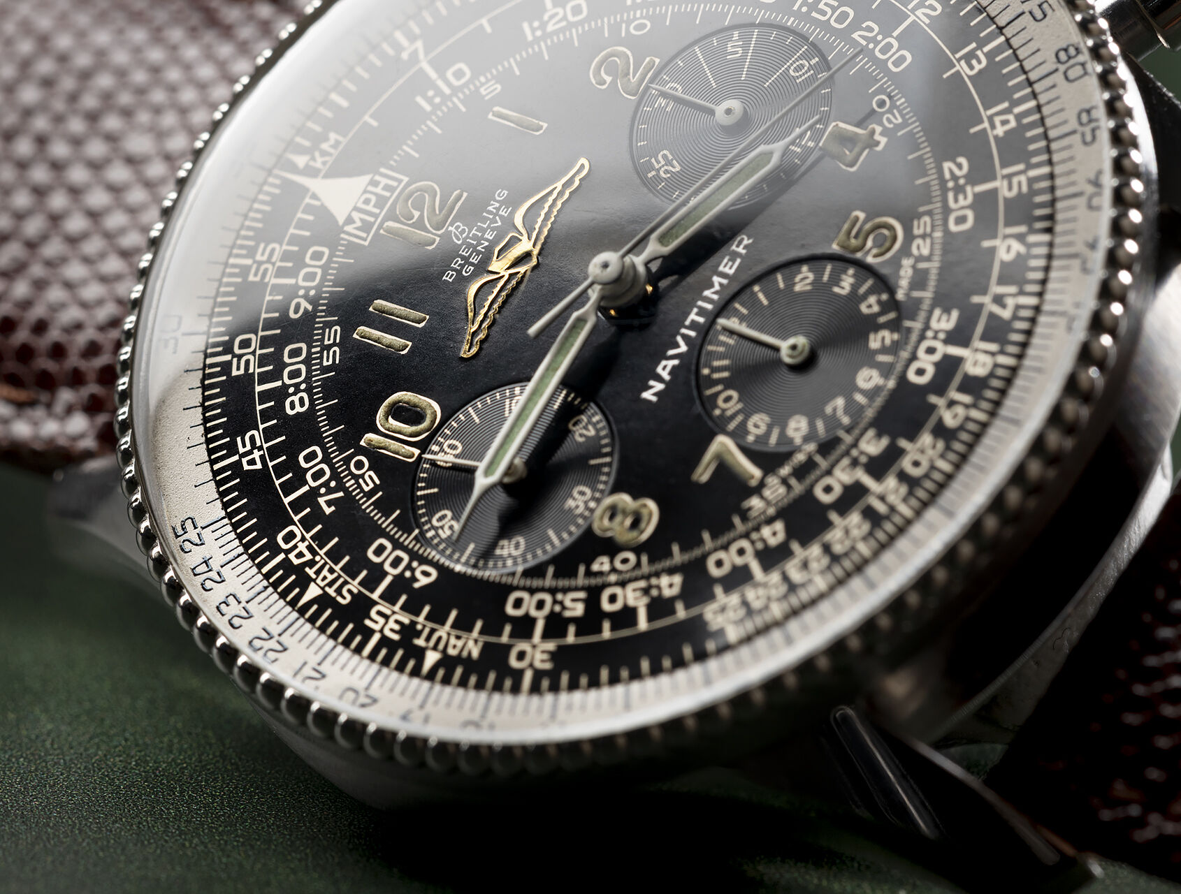 ref 806 | 806 - Rare All Black Dial | Breitling Navitimer