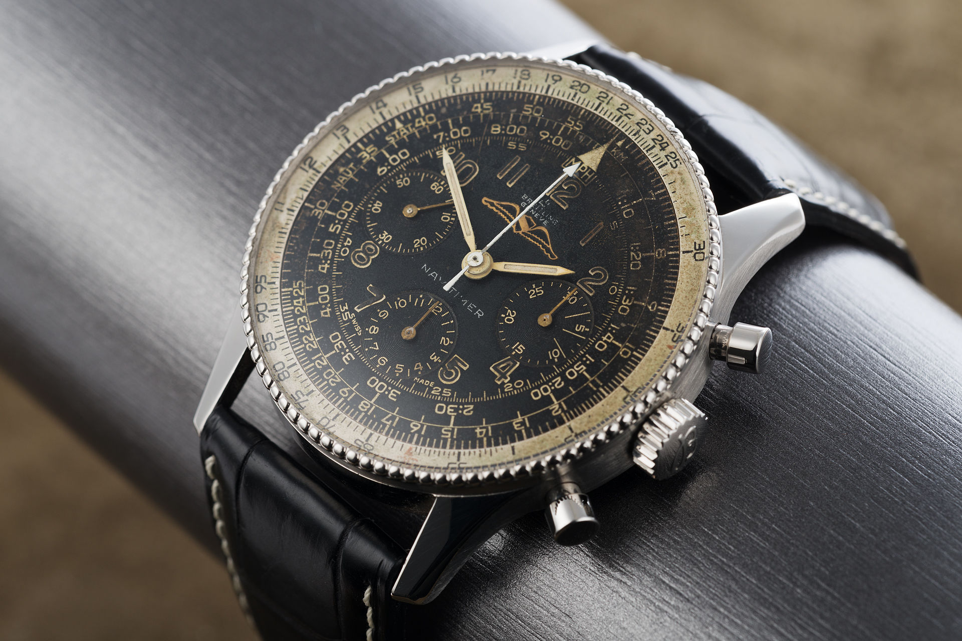 ref 806 | Early 'All Black' Dial | Breitling Navitimer