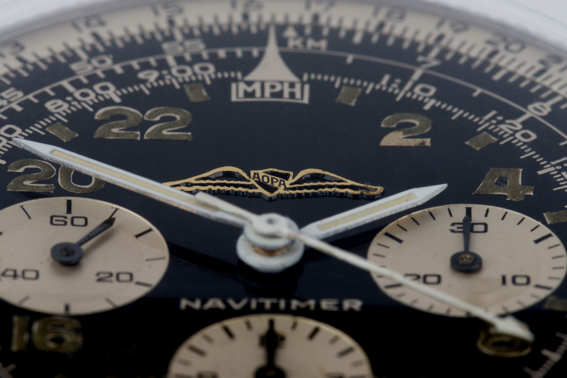 ref 809 | Early 'AOPA' Dial | Breitling Navitimer