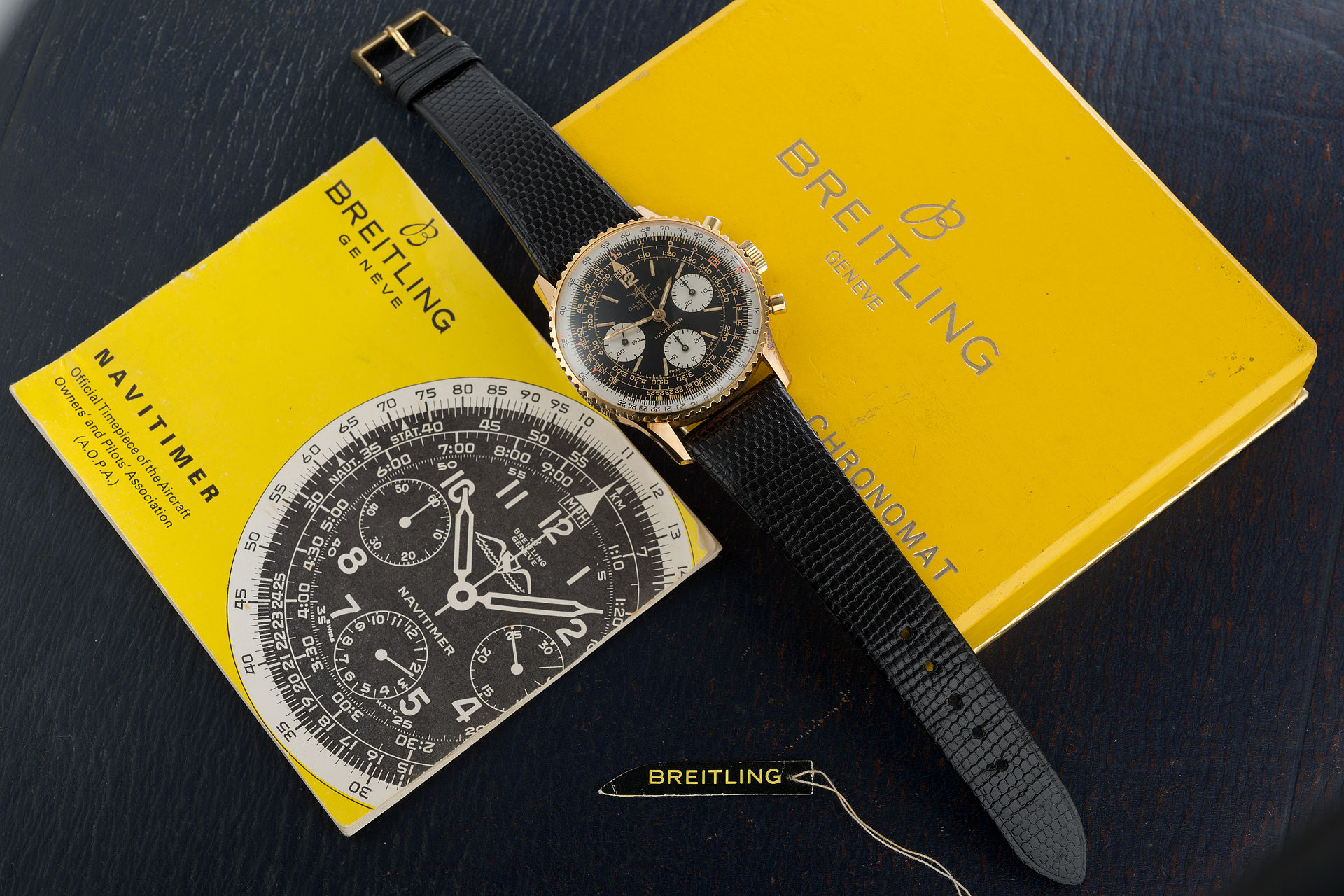 ref 806 | Gold Capped 'All Original' | Breitling Navitimer