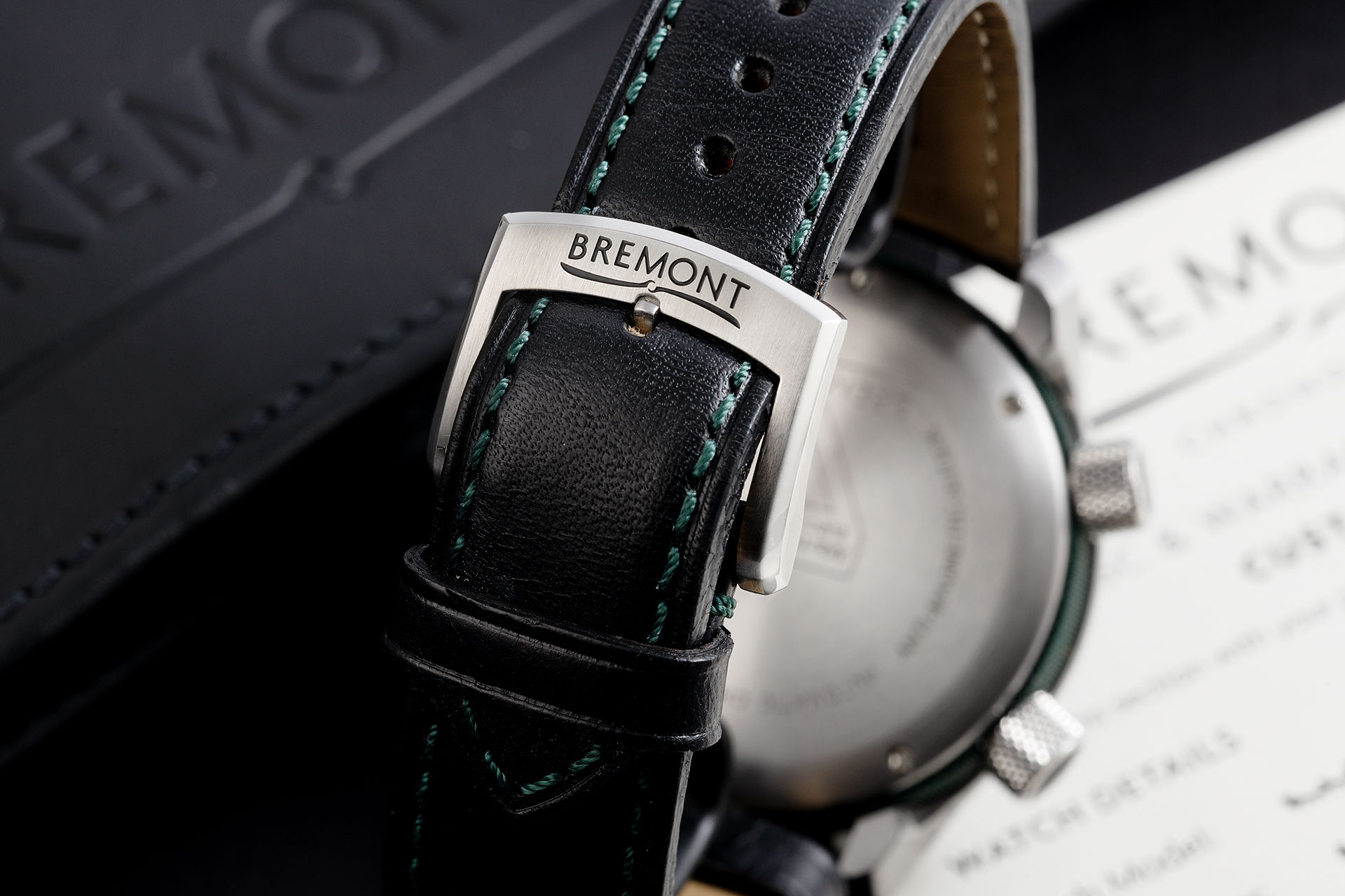 ref MB11/ON | 'Original Box & Certificate' | Bremont MB11 Black