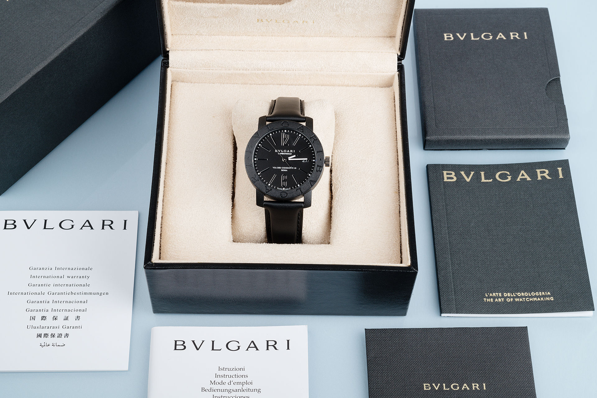 ref BB 40 CL | 'Carbon Gold' Edition | Bulgari Bulgari Bulgari