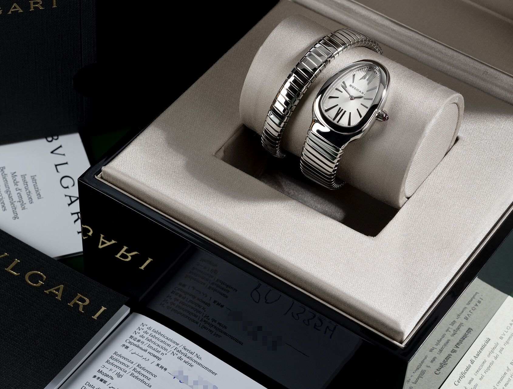 ref 101817 | 101817 - Box & Certificate | Bulgari Serpenti