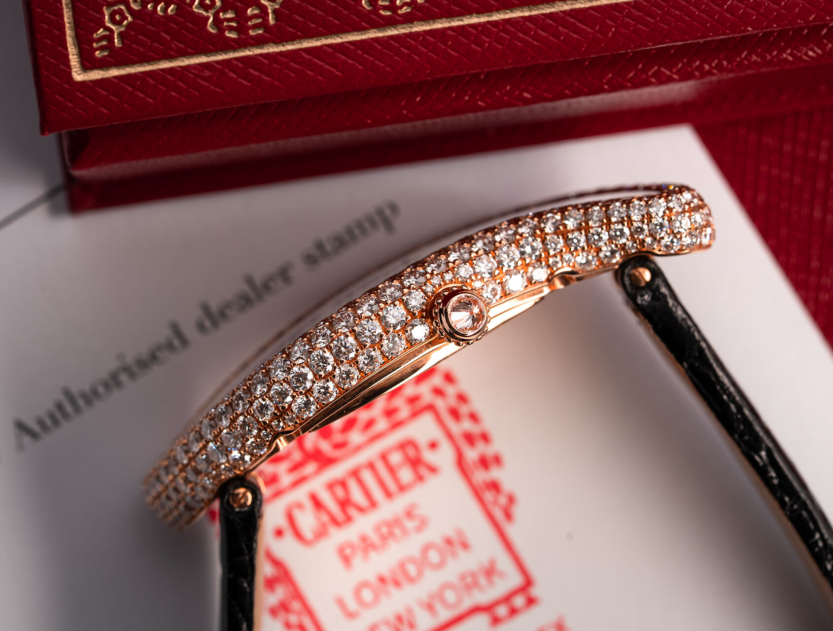 ref 3248 | 3248 - Rose Gold | Cartier Baignoire S