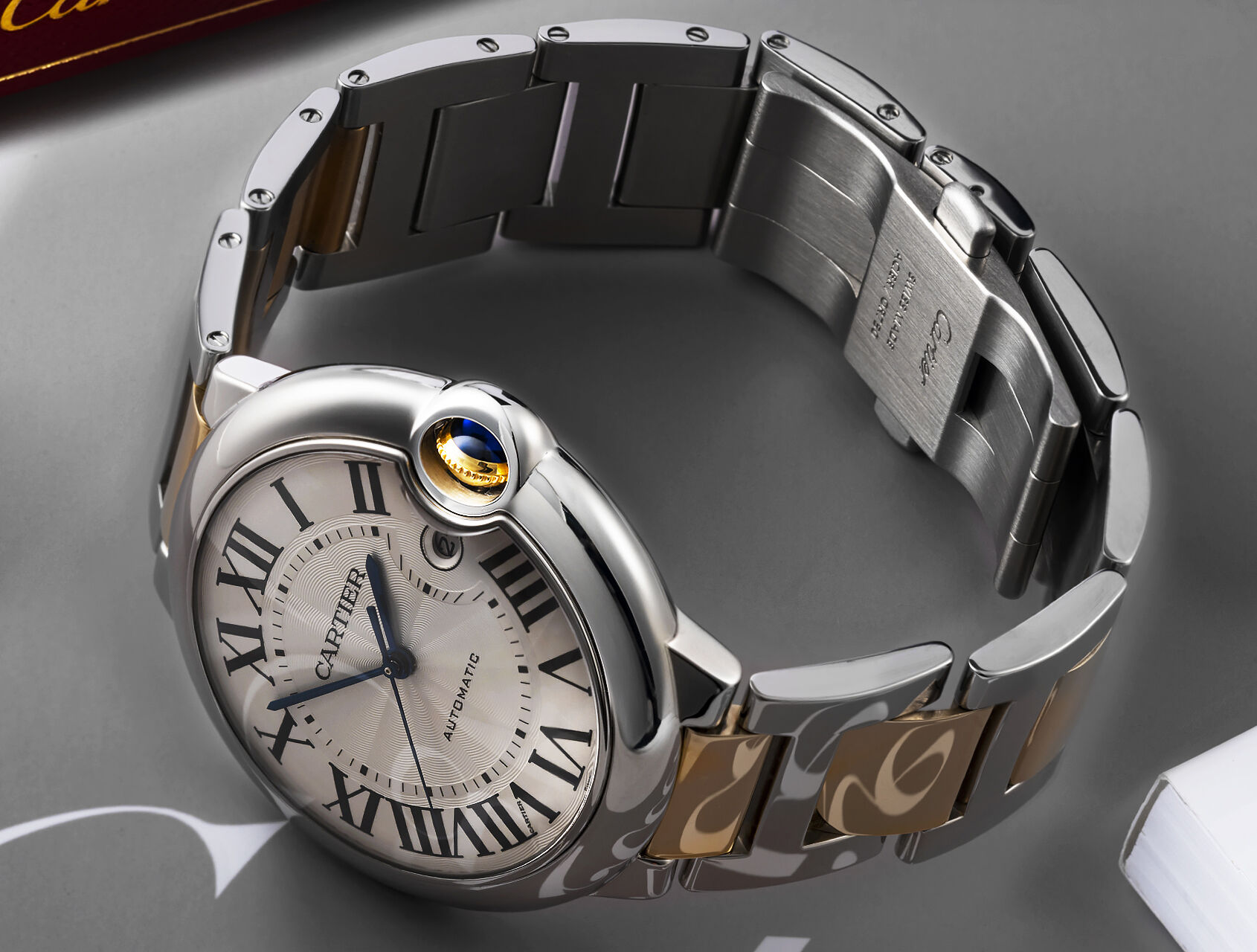 ref W69009Z3 | W69009Z3 - Gold & Steel | Cartier Ballon Bleu